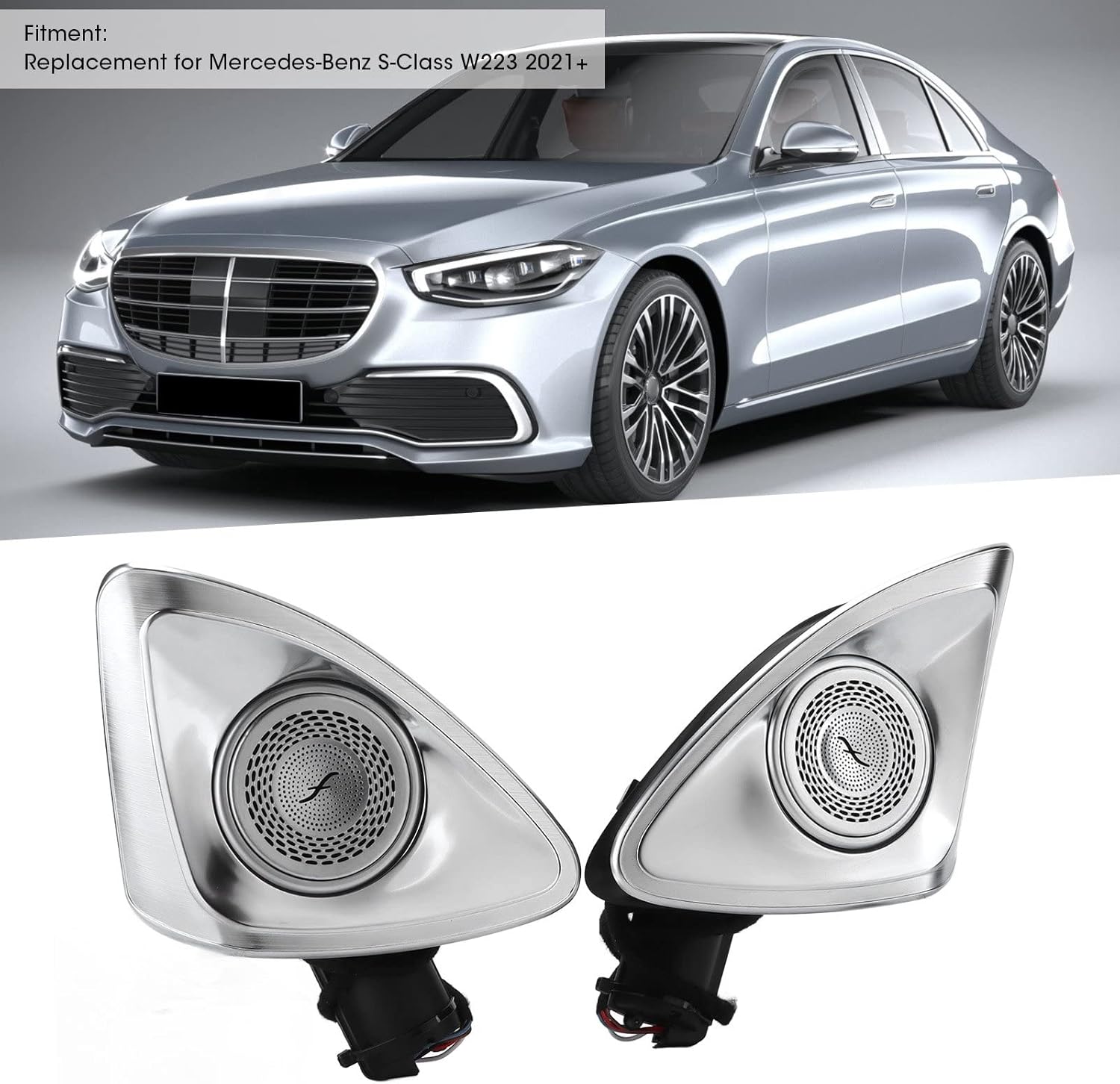 Tweeter Audio Rotante 4D per Auto con LED - immagine 3