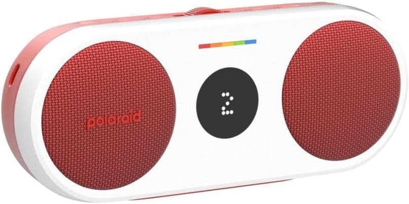 Polaroid P2 Music Player - Speaker Bluetooth Portatile, Red - immagine 4