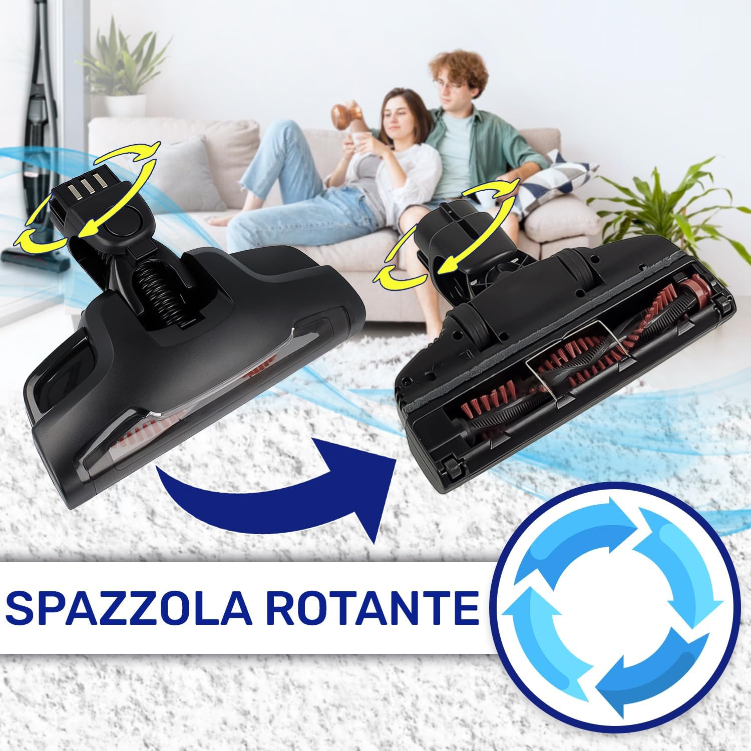 MONTERAL Turbo Spazzola per Aspirapolvere Electrolux - immagine 4
