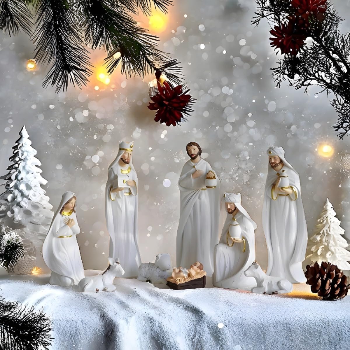 Set 9 Presepi Natalizi da Interni - immagine 5