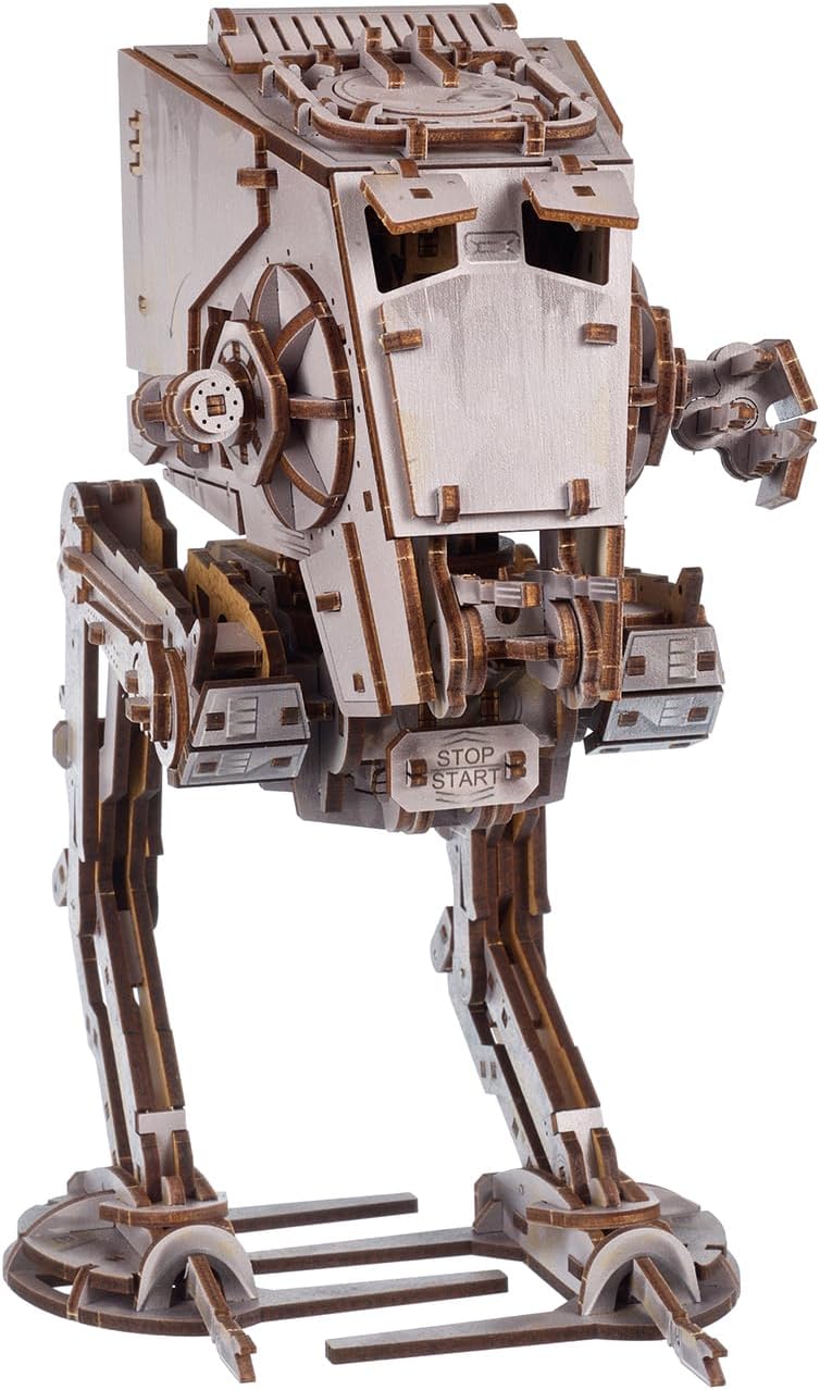 Ugears Star Wars™ AT-ST Walker™ Puzzle 3D Legno - immagine 1