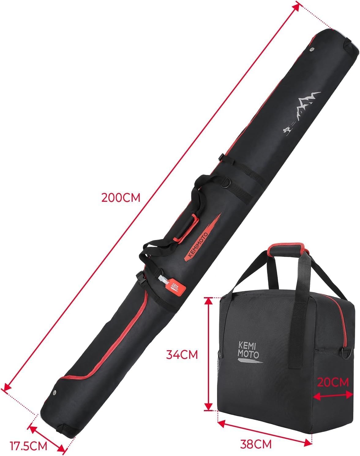 Kemimoto Borsa Sci e Scarponi Combo 25L - immagine 3