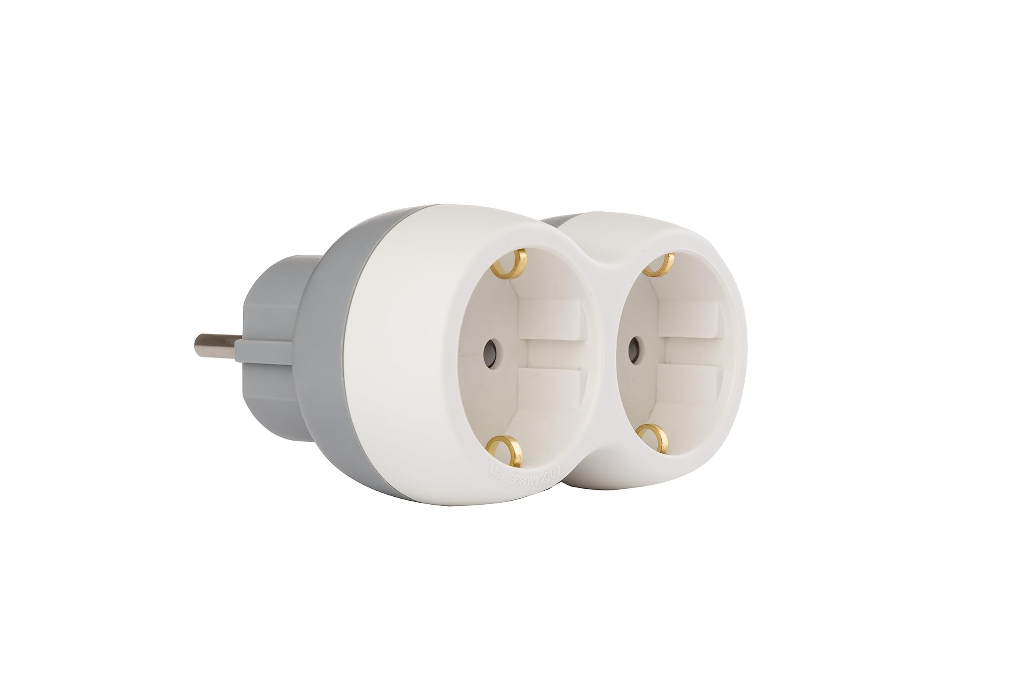 Zenitech Base Multipla 2 Prese Schuko 16A