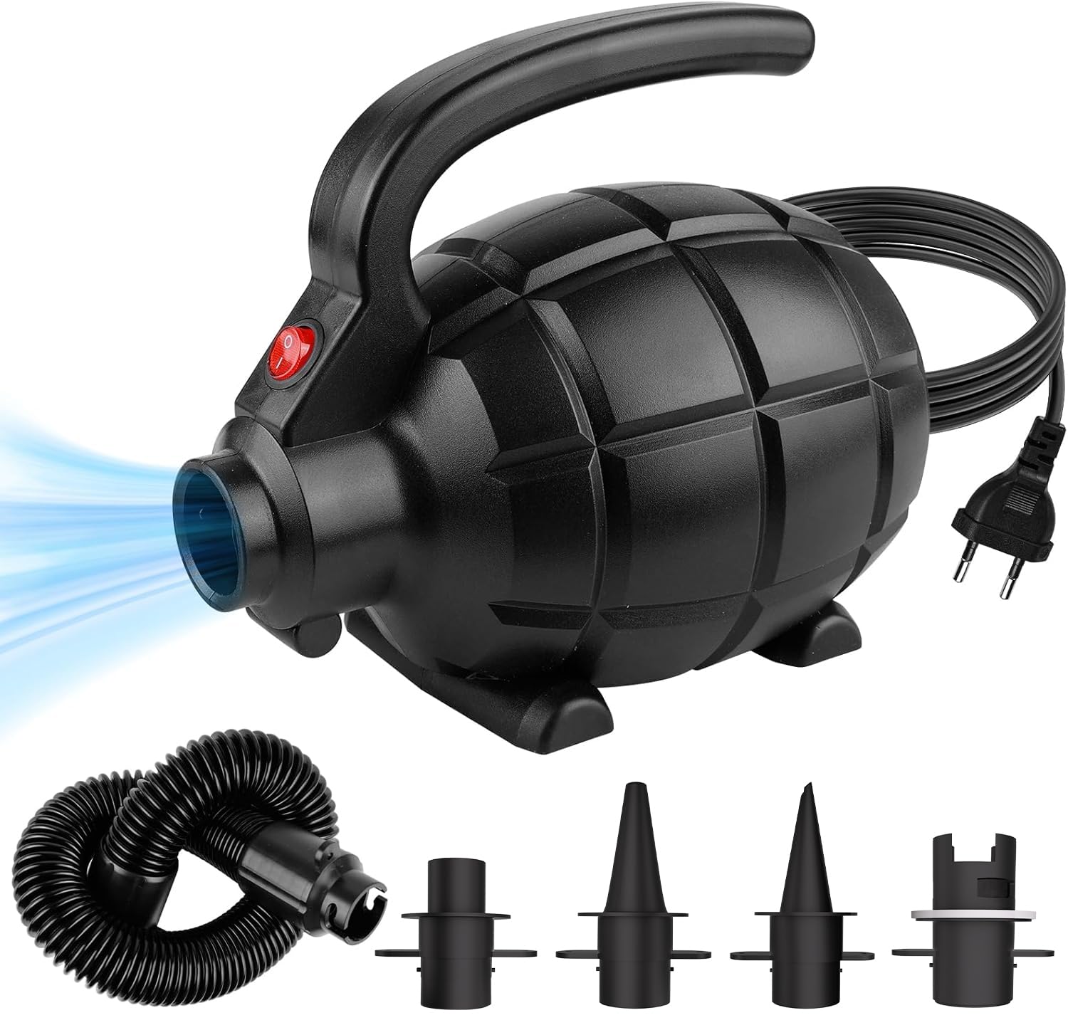 Dobests Pompa ad Aria Elettrica con 4 Ugelli