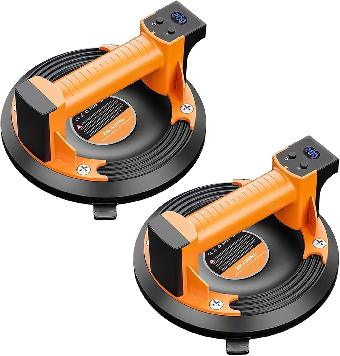 Zalasung Set 2 Sollevatori a Batteria 8" per Piastrelle