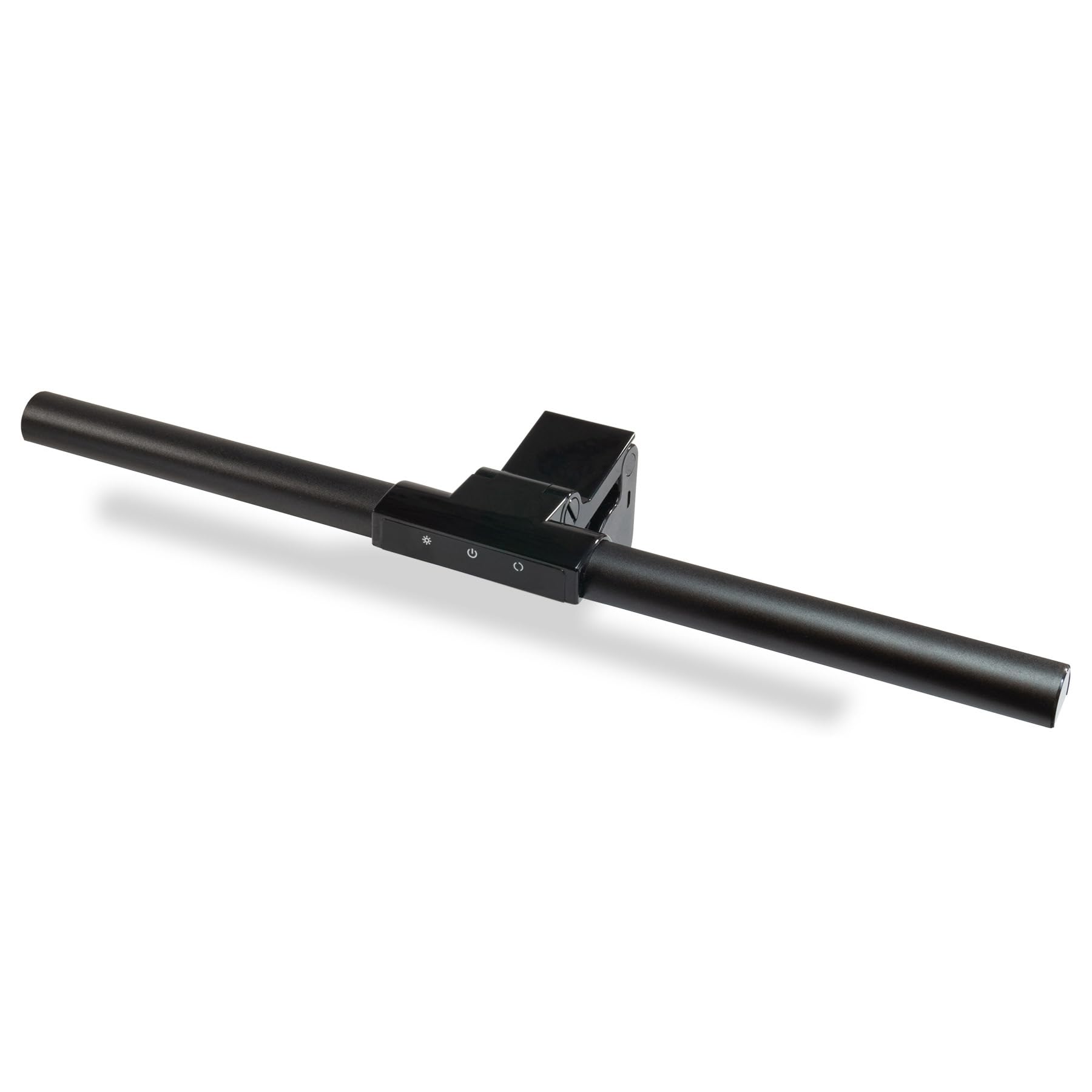 FeinTech LTL00700 Lampada Computer USB con Morsetto per Monitor 5 W, Nero