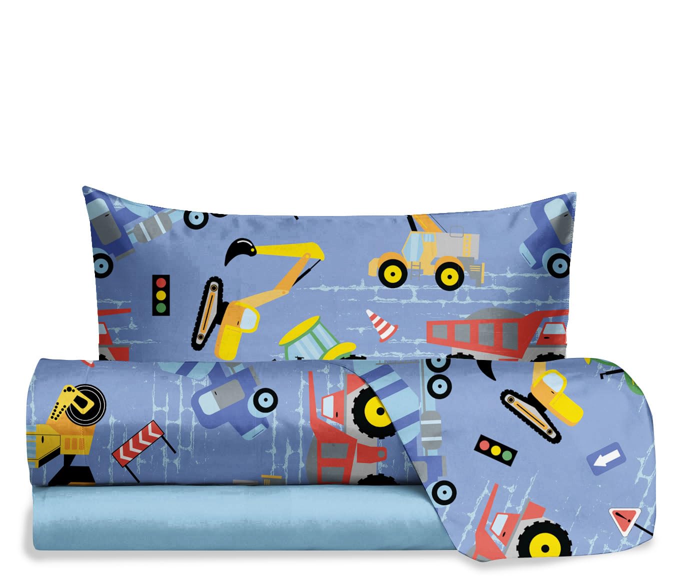 Hermet Jolly - Set Lenzuola Letto Singolo Trattori