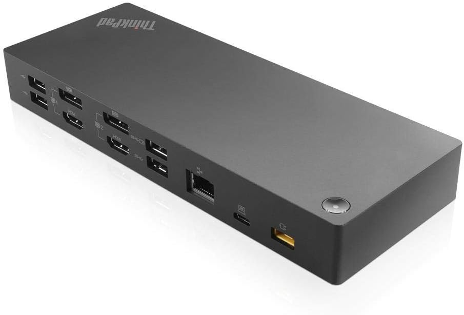 Lenovo 40AF0135UK - Docking Station USB 3.0 Type-C Nera - immagine 2