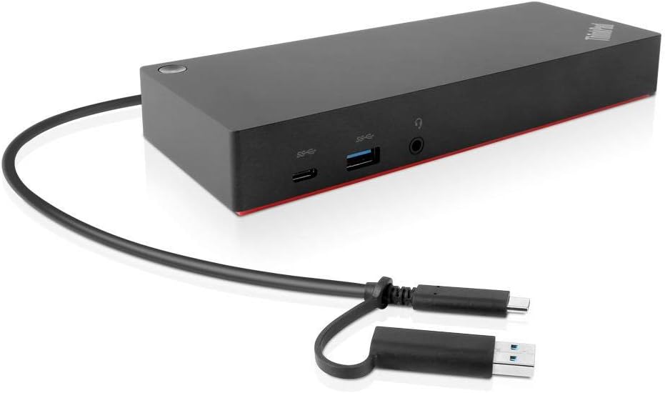 Lenovo 40AF0135UK - Docking Station USB 3.0 Type-C Nera - immagine 4