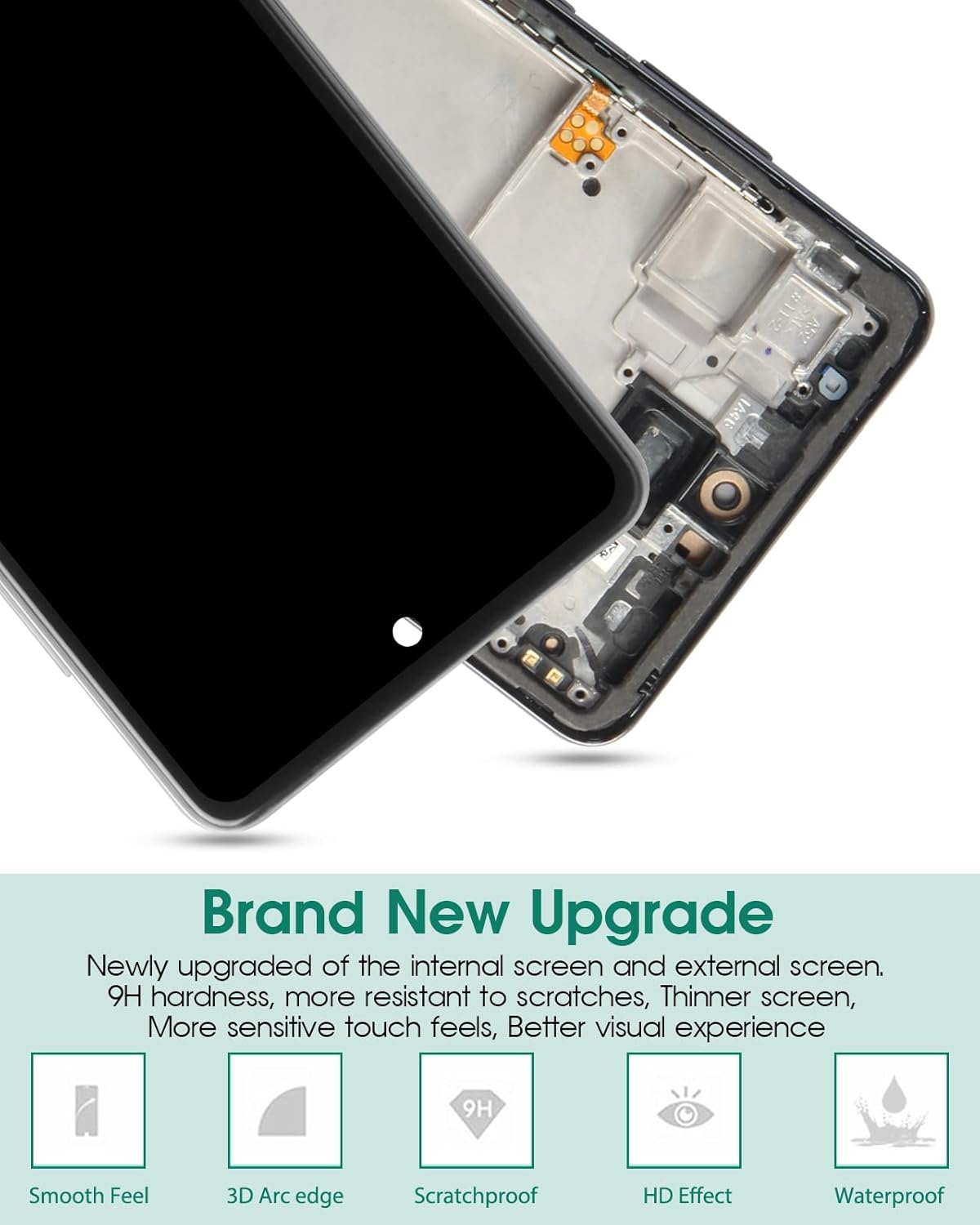 INCELL Schermo di Ricambio per Samsung Galaxy A52 5G - immagine 5