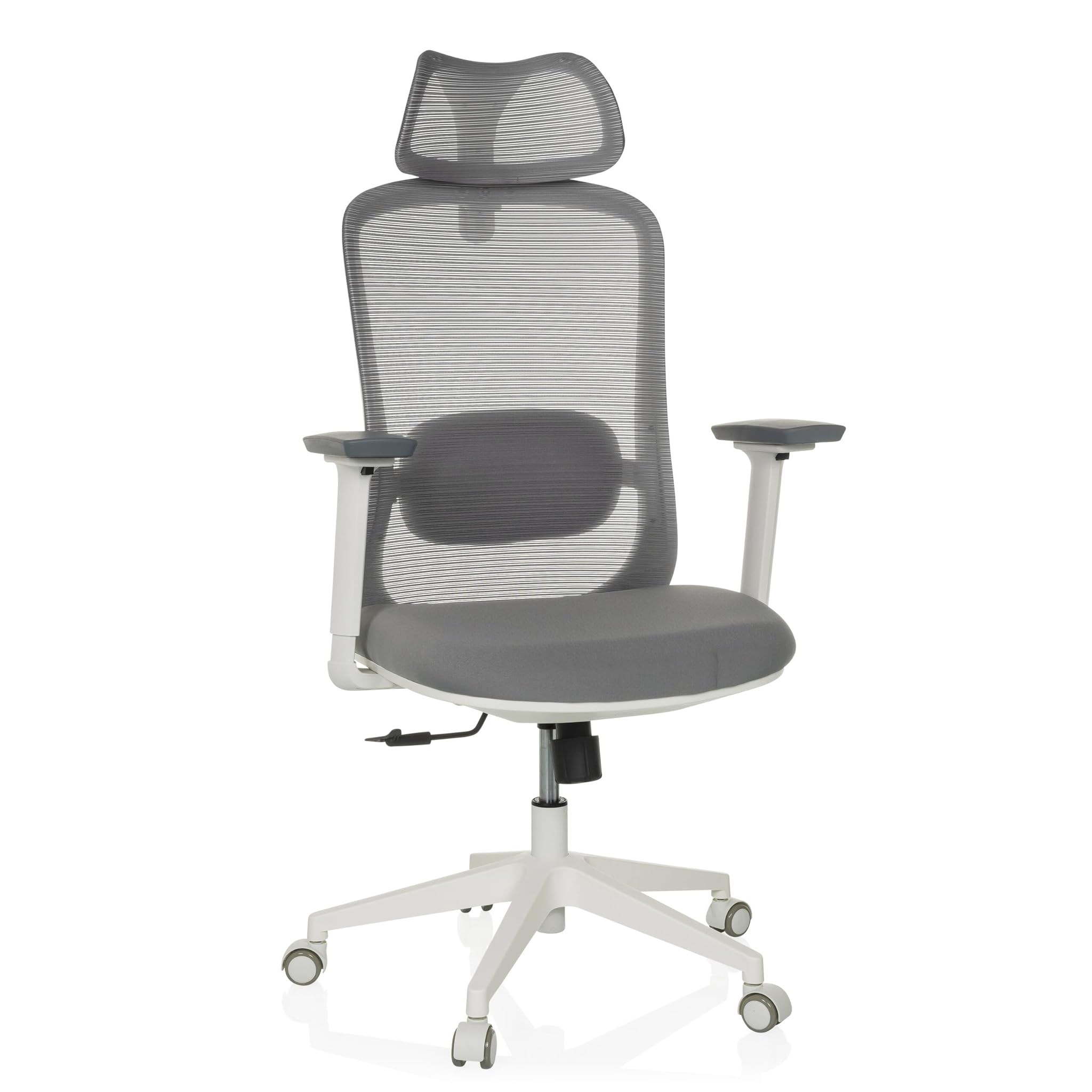 MIKEO G Sedia Ergonomica Ufficio Girevole, Grigio