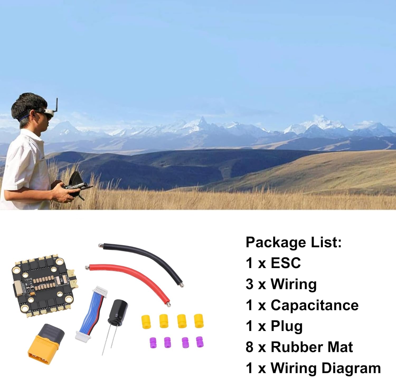 ESC Mini Firmware Controller 4 in 1 45A - immagine 4