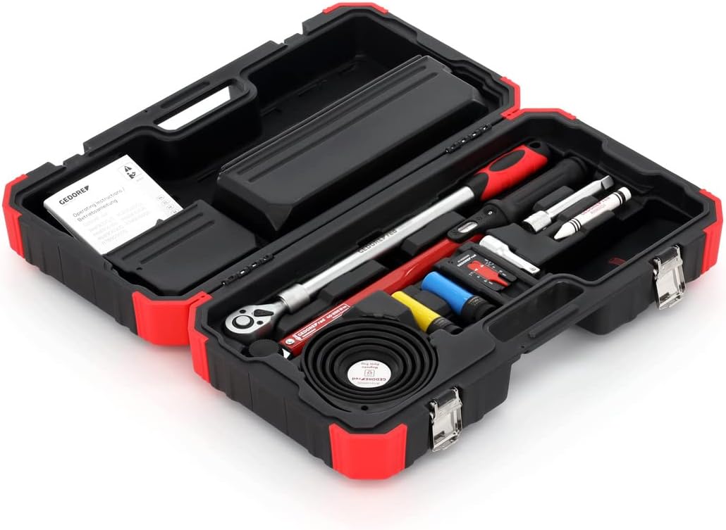 Gedore Red Valigetta Attrezzi Ruote, Set 11 Pezzi