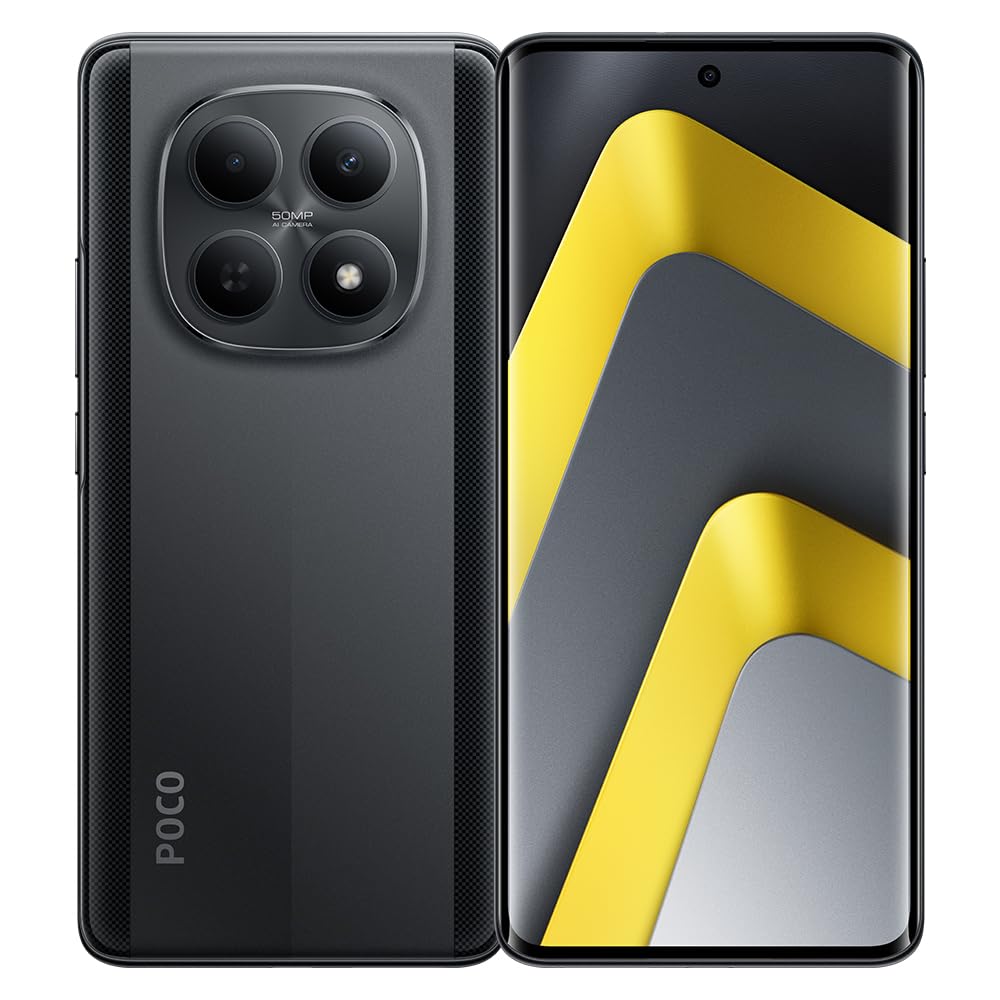 POCO M8 5G Smartphone Snapdragon 6Gen 3, Black