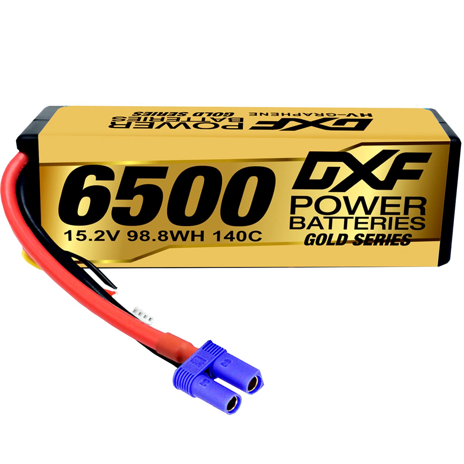 Dxf Batteria Lipo HV 4S 6500 mAh 140C Hardcase