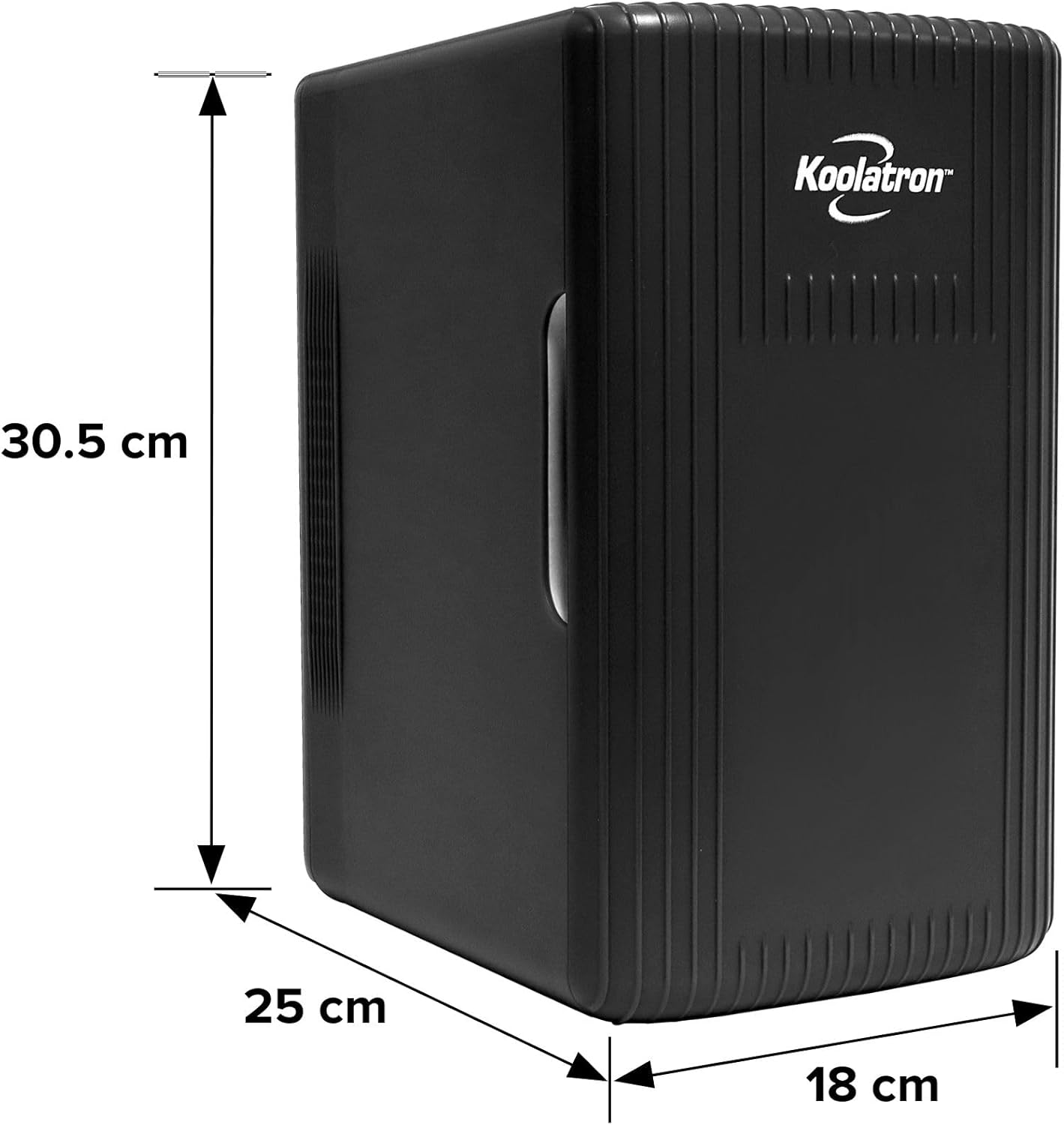 Koolatron Retro Mini Frigo da Camera 6L, Nero - immagine 6
