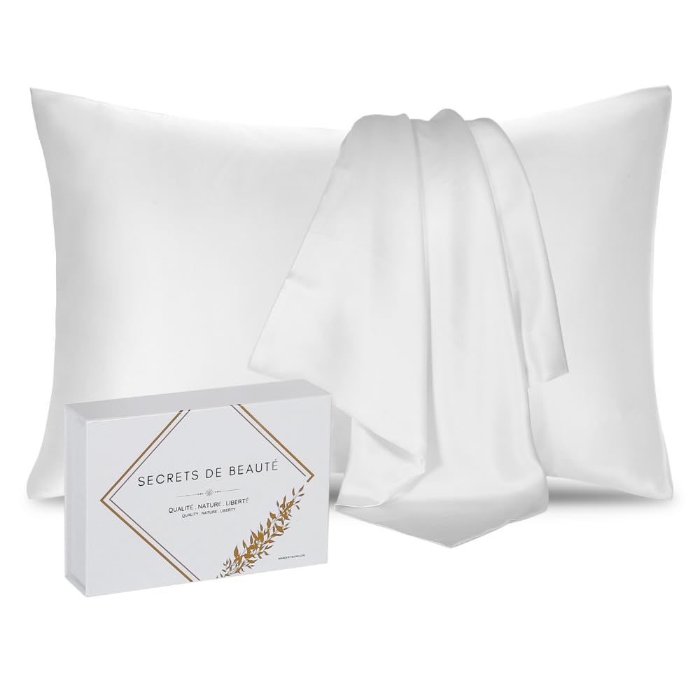 Federa 100% Seta Naturale 25 Momme Grado 6A, 40x80cm