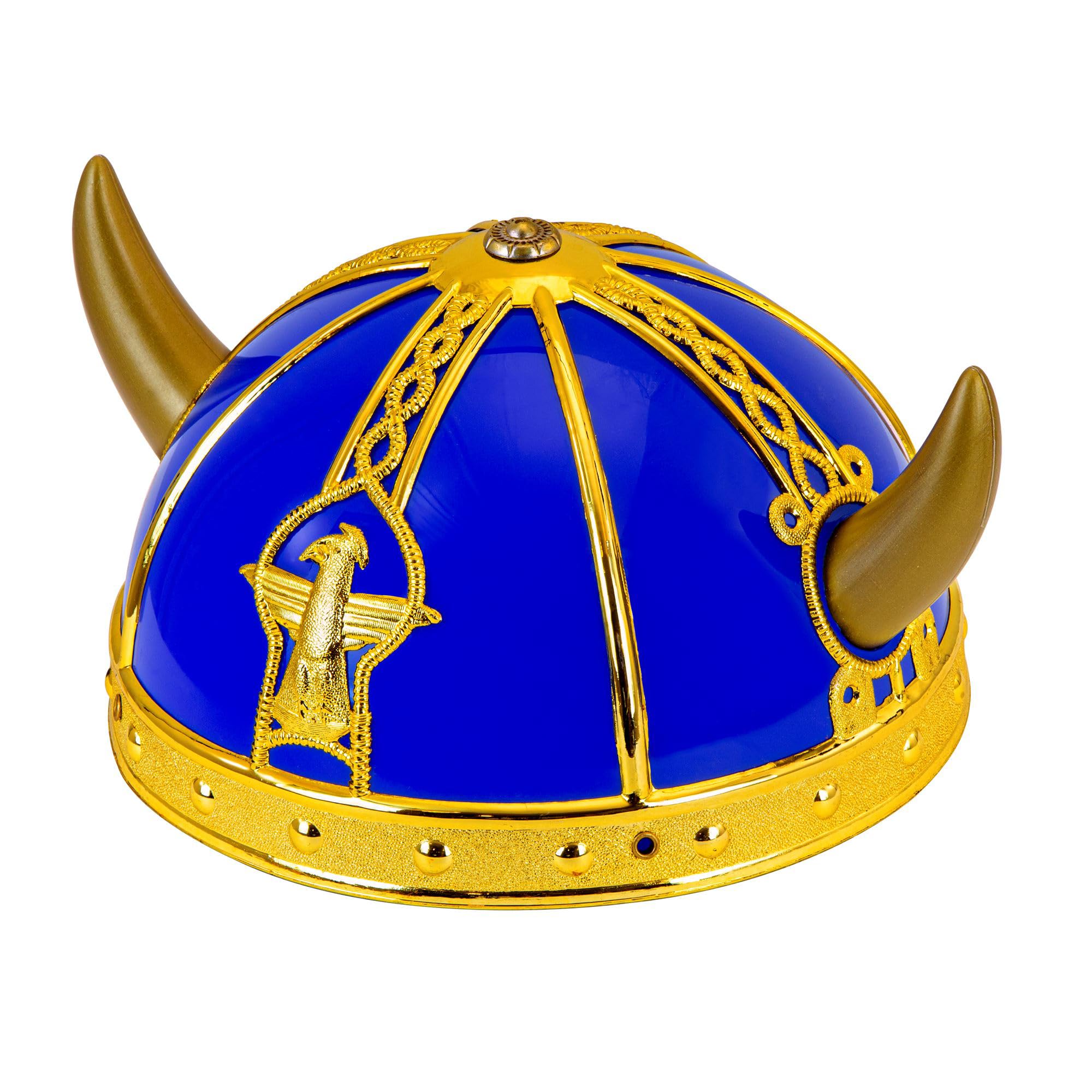 W WIDMANN MILANO Party Fashion - Elmo da vichingo per bambini, in plastica dura, copricapo, accessorio, carnevale