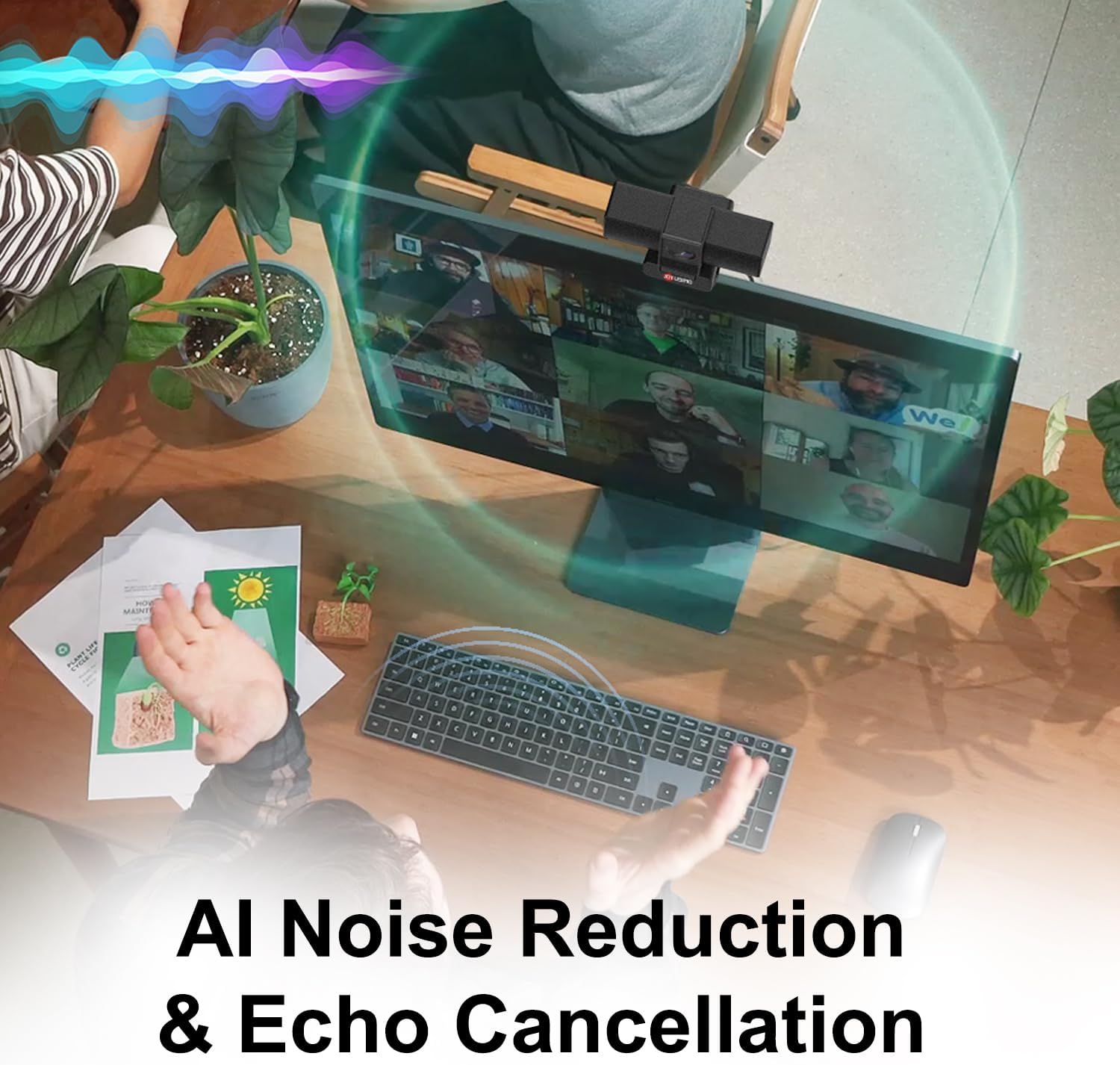 Joyusing Flip600S - Webcam 4K HD per PC - immagine 7