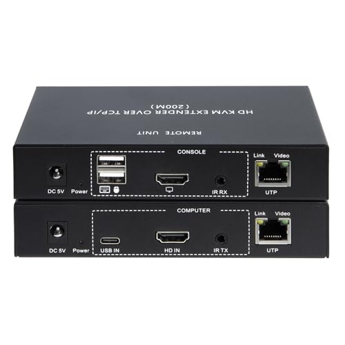 Extender HDMI KVM 200M IP 1080P