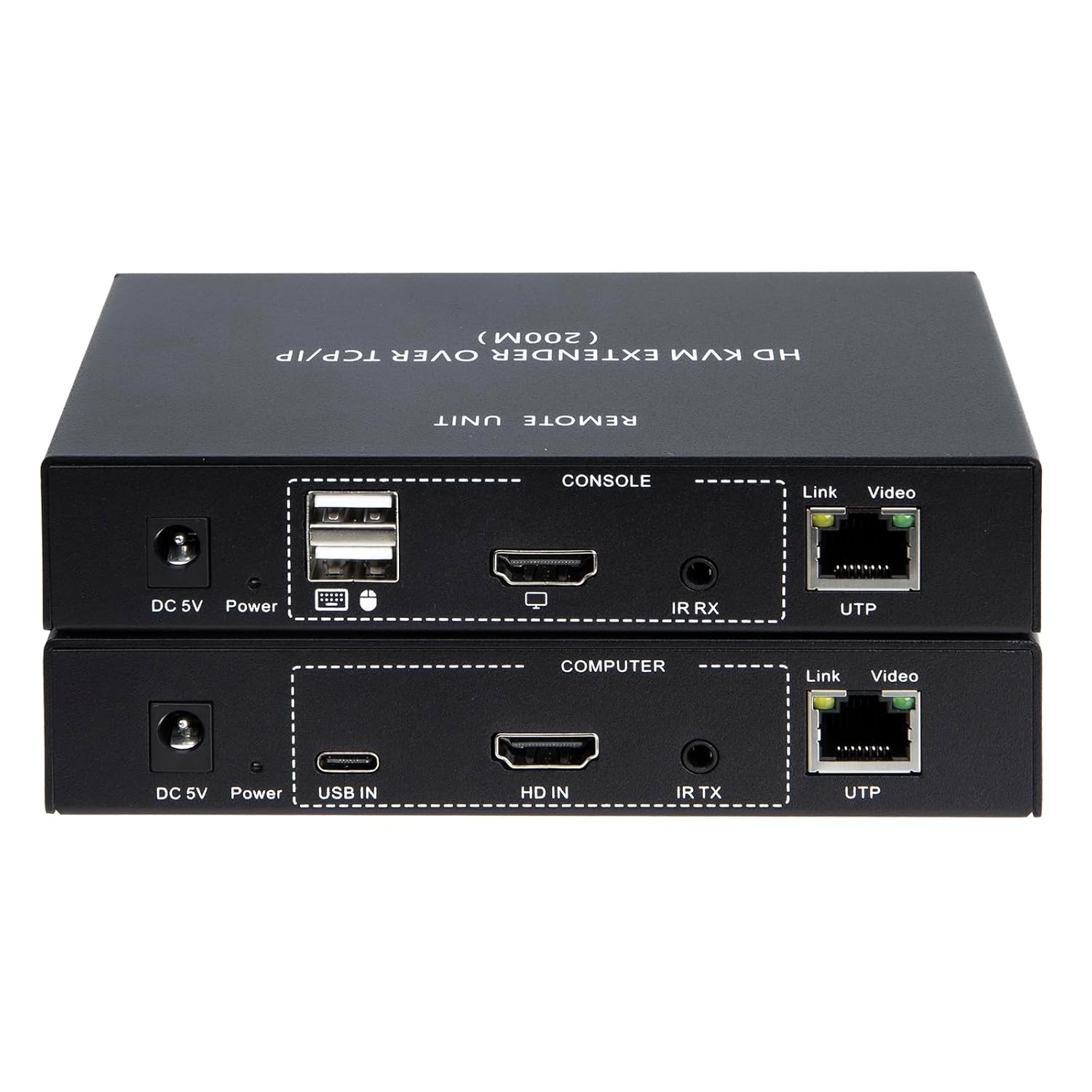 Extender HDMI KVM 200M IP 1080P - immagine 1