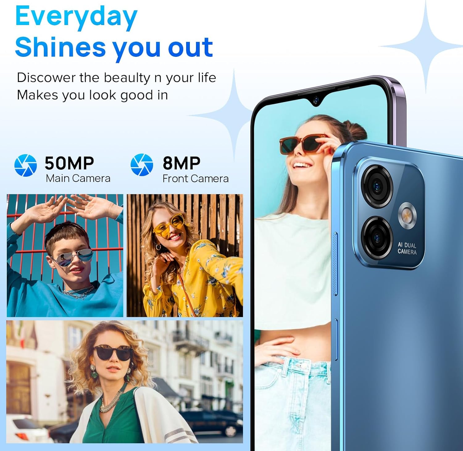 Ulefone Note 16 Pro - Smartphone Android 13 Dual SIM - immagine 2