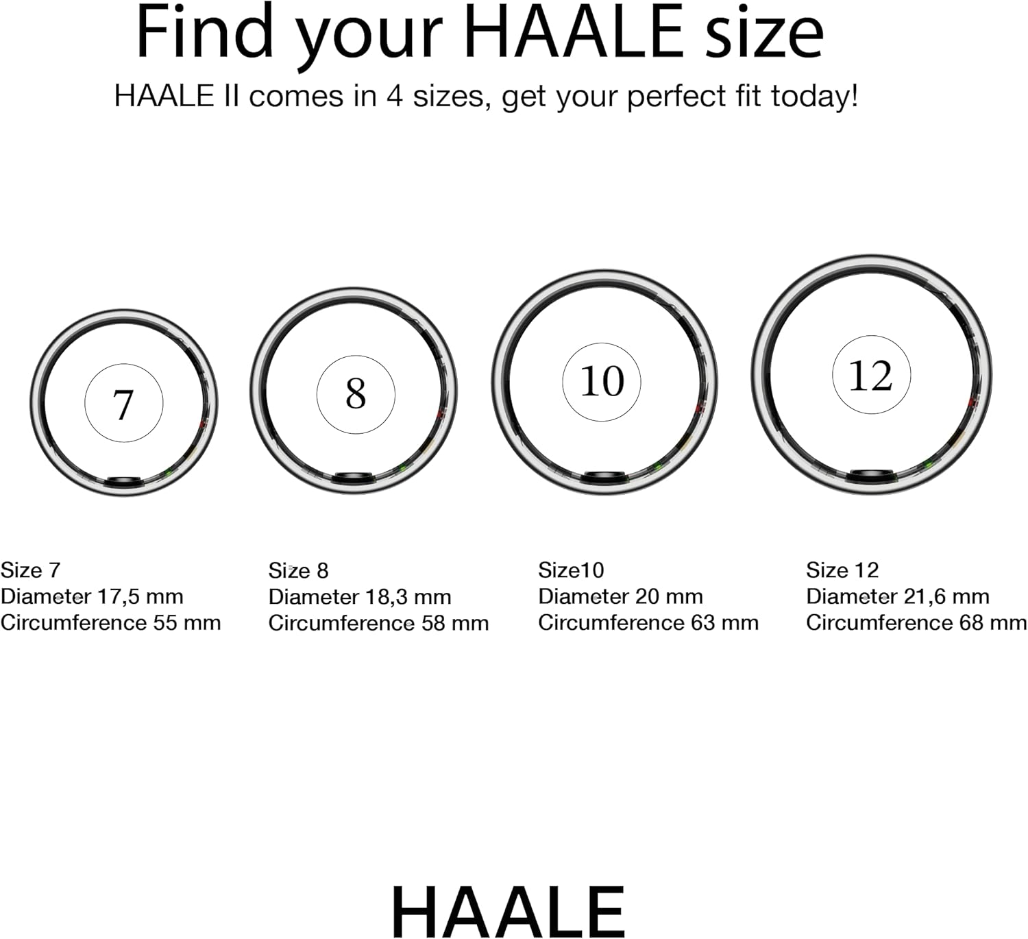 Haale II Smart Ring - Anello Intelligente Uomo e Donna - immagine 7