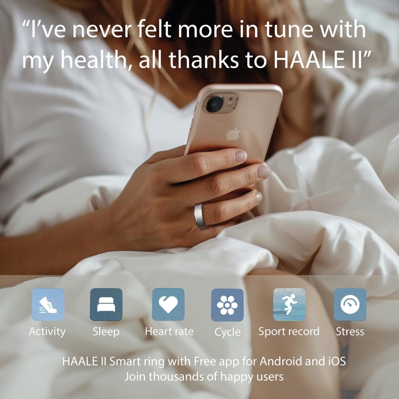 Haale II Smart Ring - Anello Intelligente Uomo e Donna - immagine 8