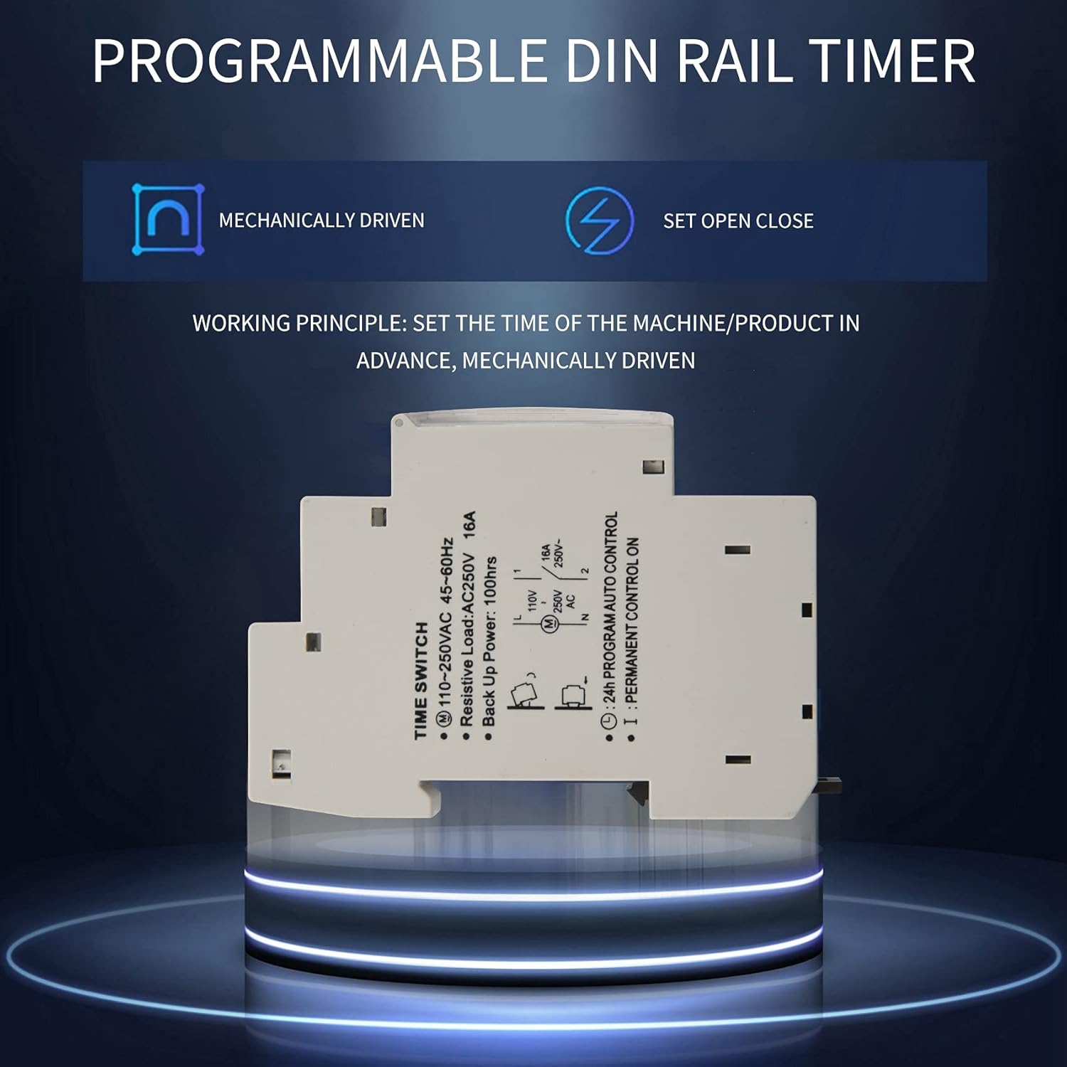 Sul180A - Timer Meccanico 15min/24h Programmabile - immagine 7
