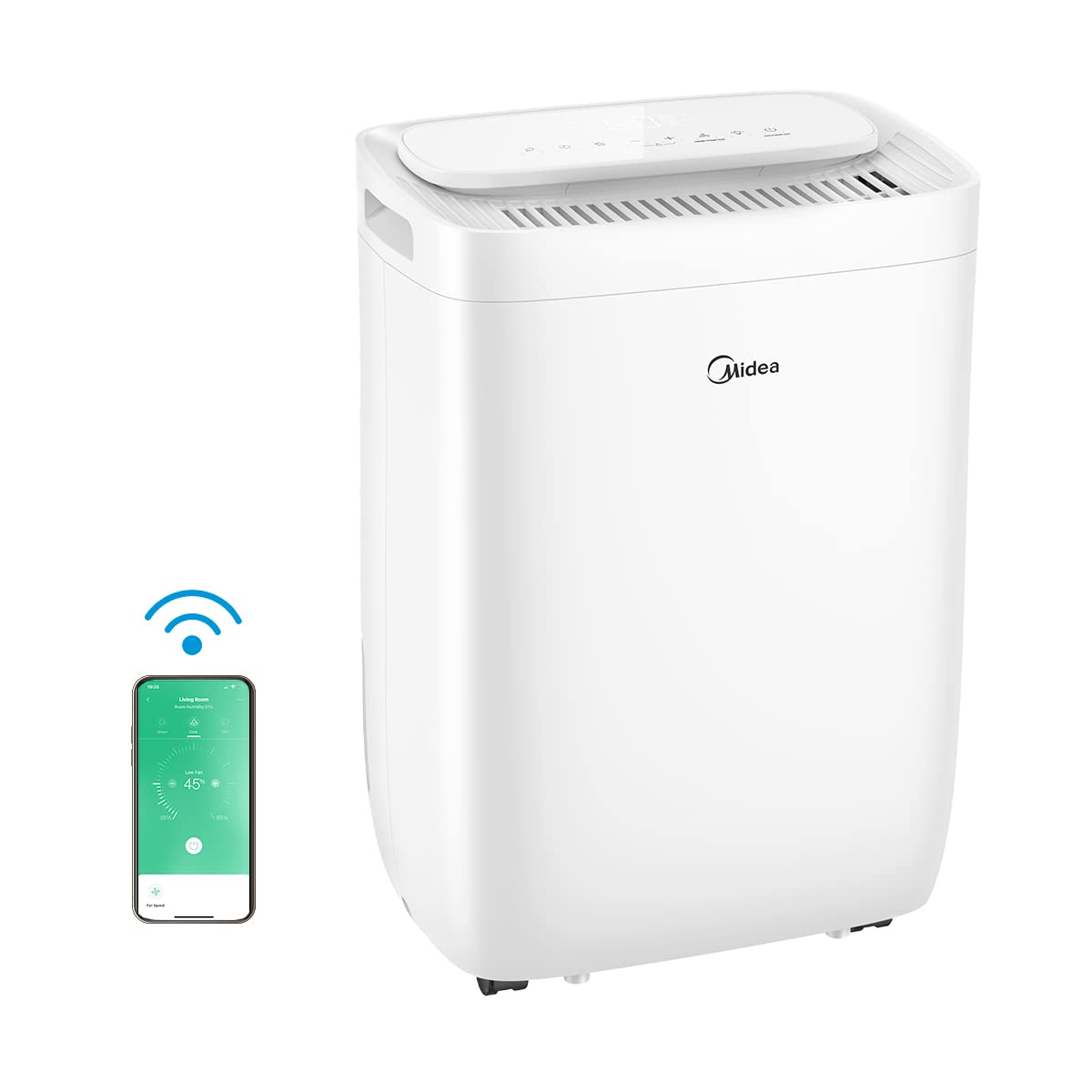 Midea FRESH DRY 10 - Deumidificatore Casa 10L/24H