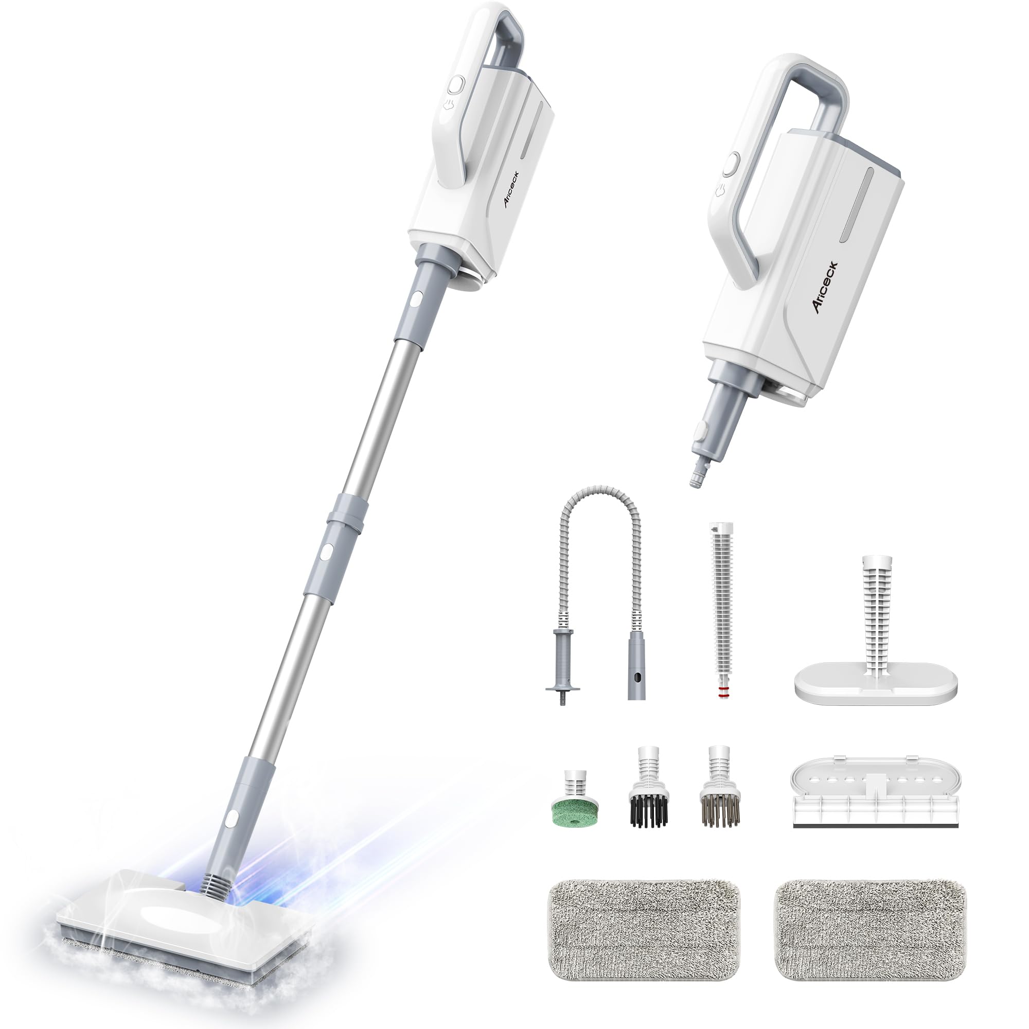 Ariceck FV07 - Scopa a Vapore Multifunzionale