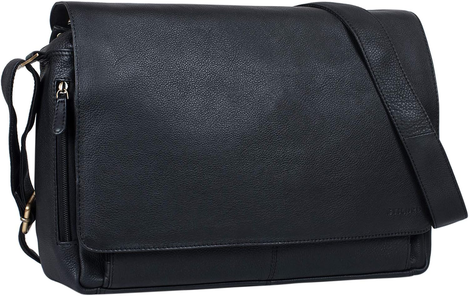 STILORD 'Tom' Borsa Messenger Vintage in Vera Pelle - immagine 1