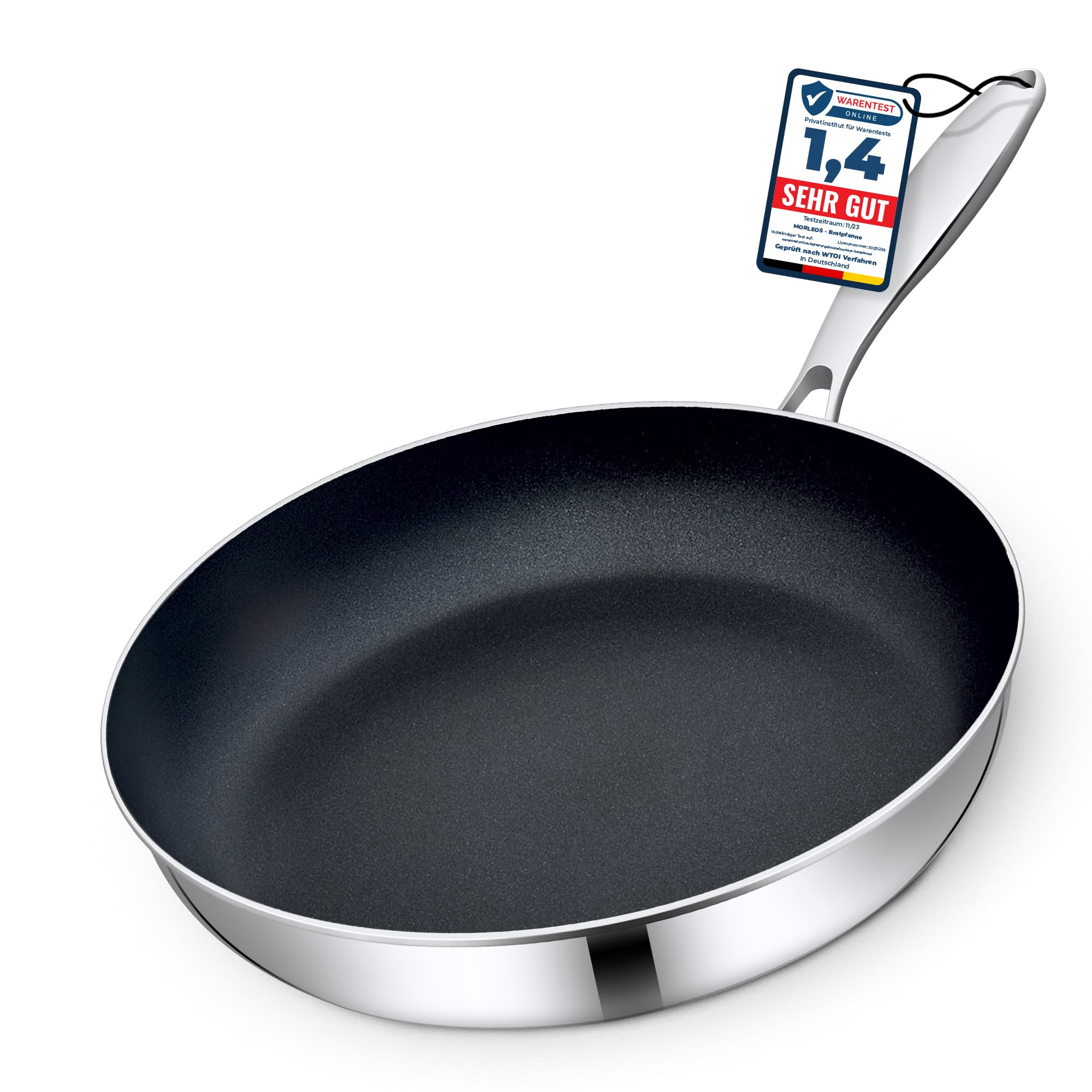 Padella in Ceramica Ø 32 cm - 5 Strati, 3mm