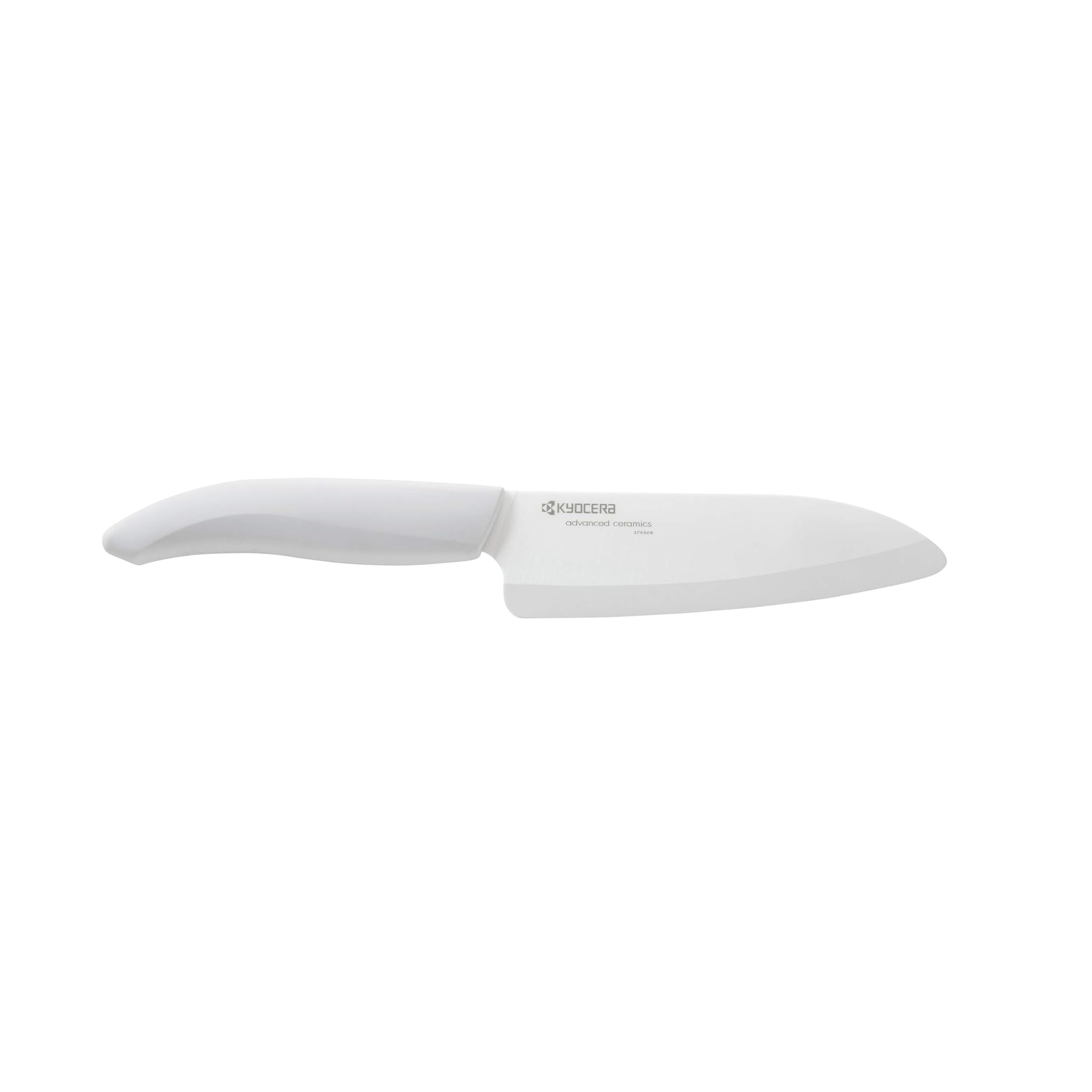 Kyocera Coltello Santoku in Ceramica 14 cm, Bianco