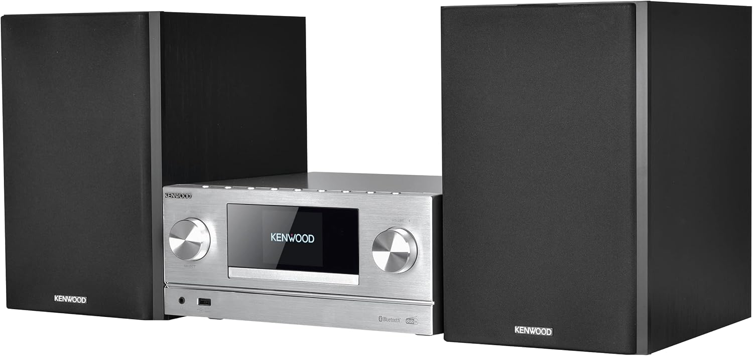 Kenwood Sistema Micro HiFi Stereo M-9000S, Silver - immagine 5