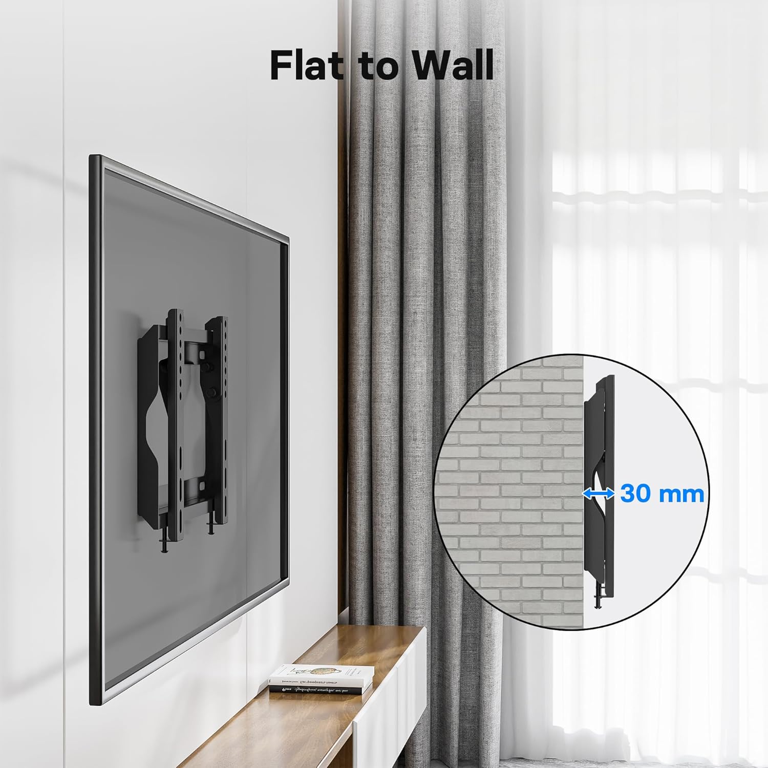 Bontec Staffa TV Inclinabile 17-45 Pollici - immagine 2