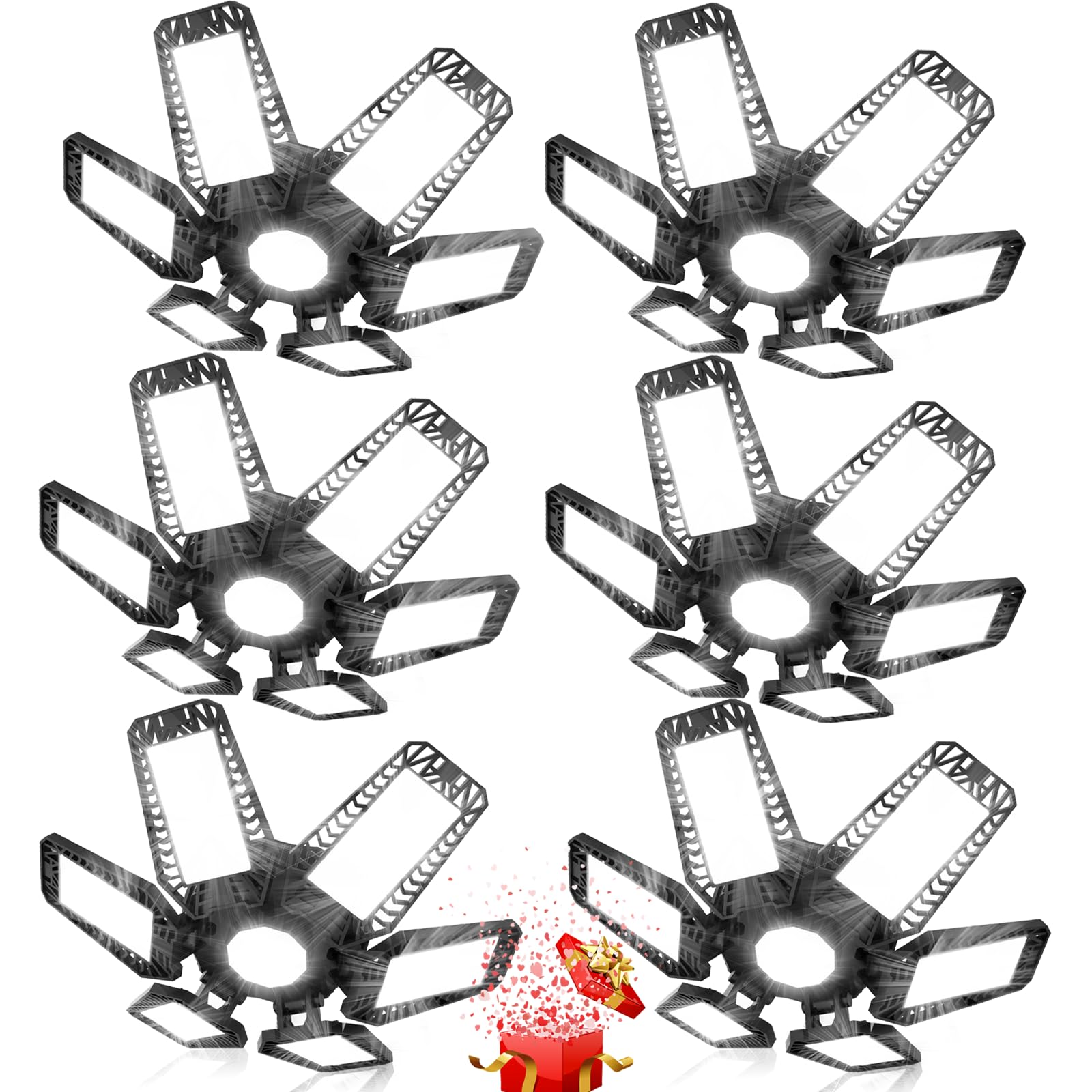 Tasinuo Plafoniera LED Garage 185W 18500LM 7000K