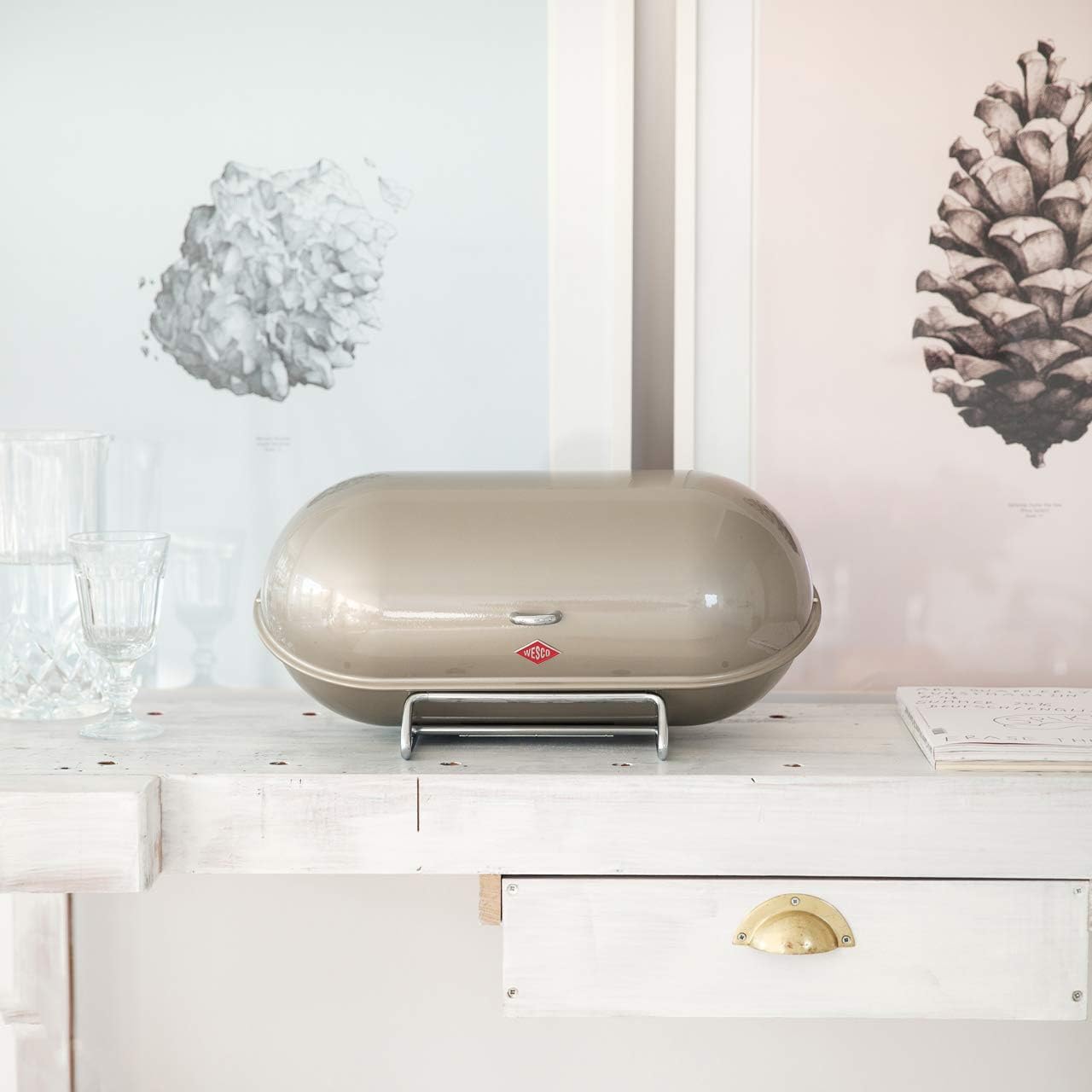 Wesco Breadboy 2621 - Contenitore per il Pane, Nero - immagine 5