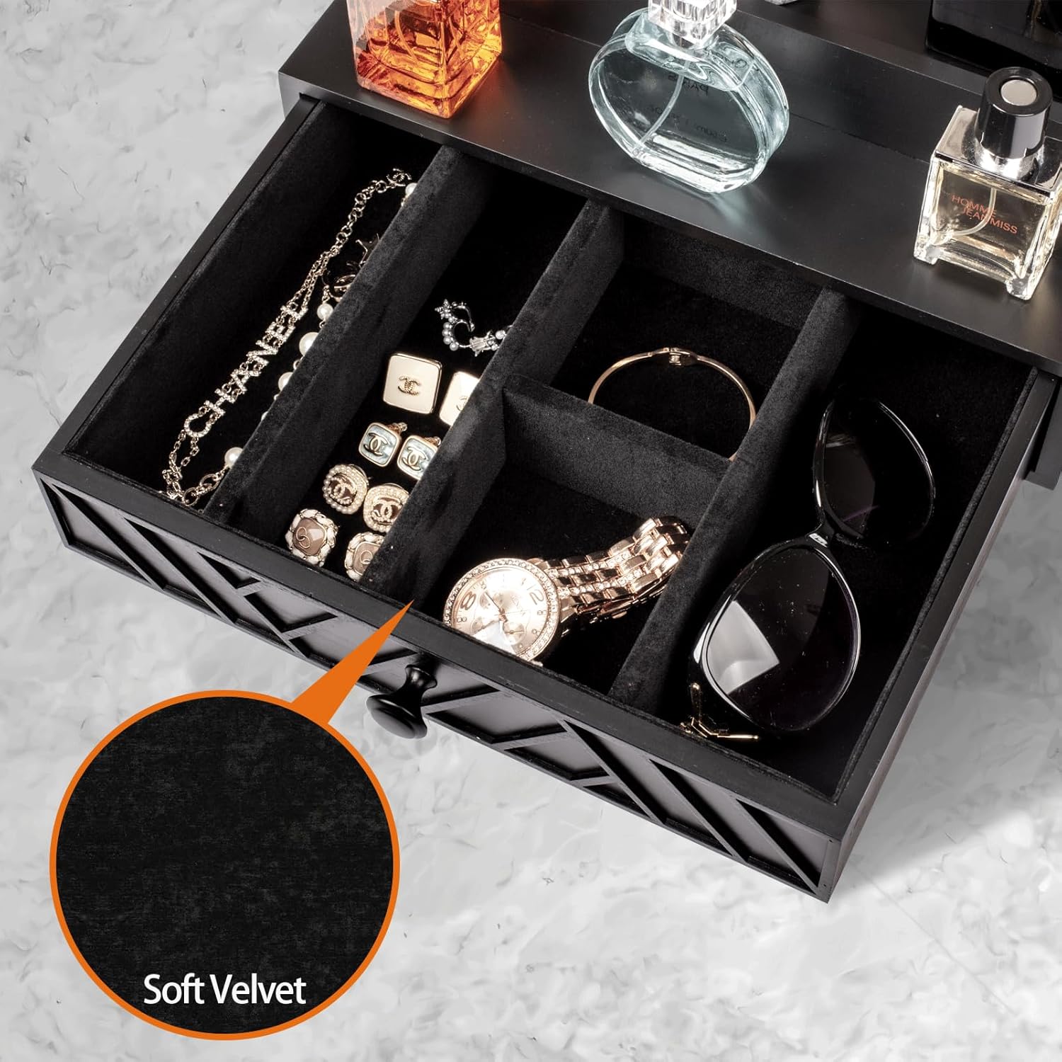 Cokritsm Organizzatore Colonia in Legno a 5 Livelli - immagine 3