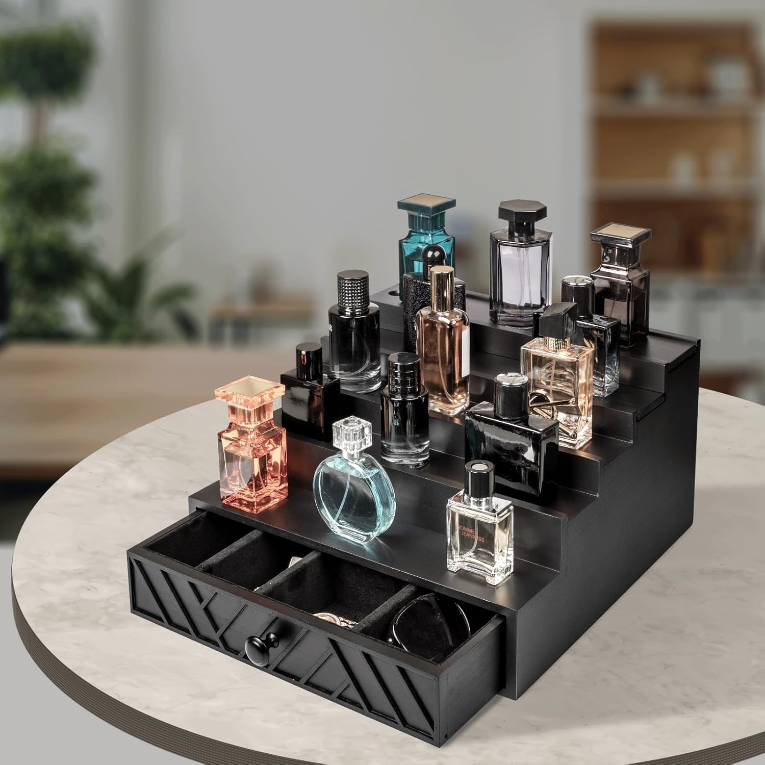 Cokritsm Organizzatore Colonia in Legno a 5 Livelli - immagine 6