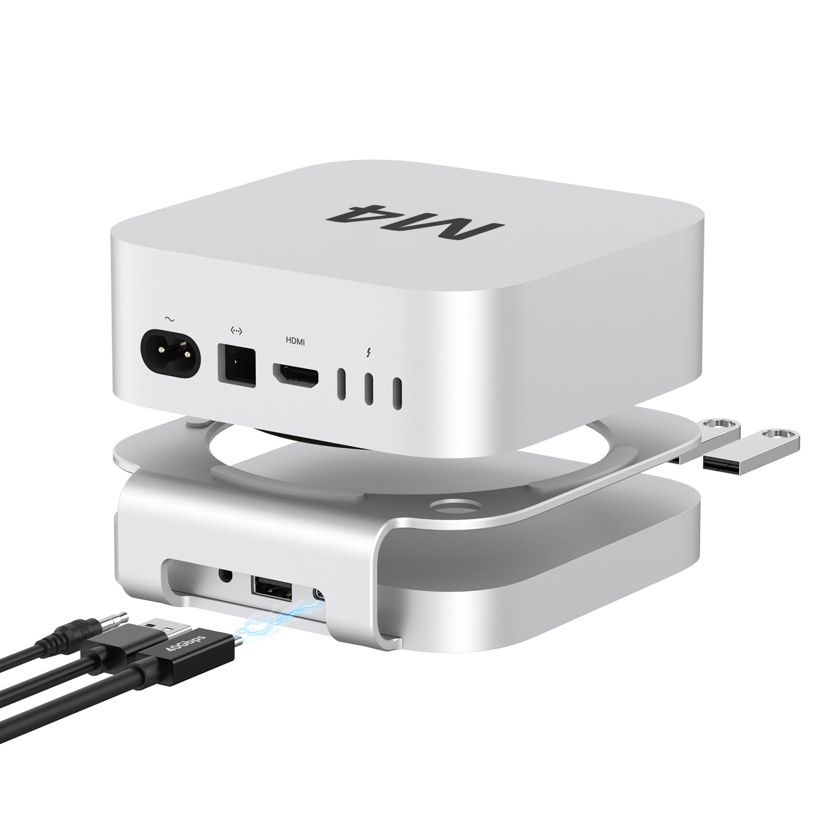 Akkyajaure Hub e Supporto USB4 40 Gbps per Mac Mini