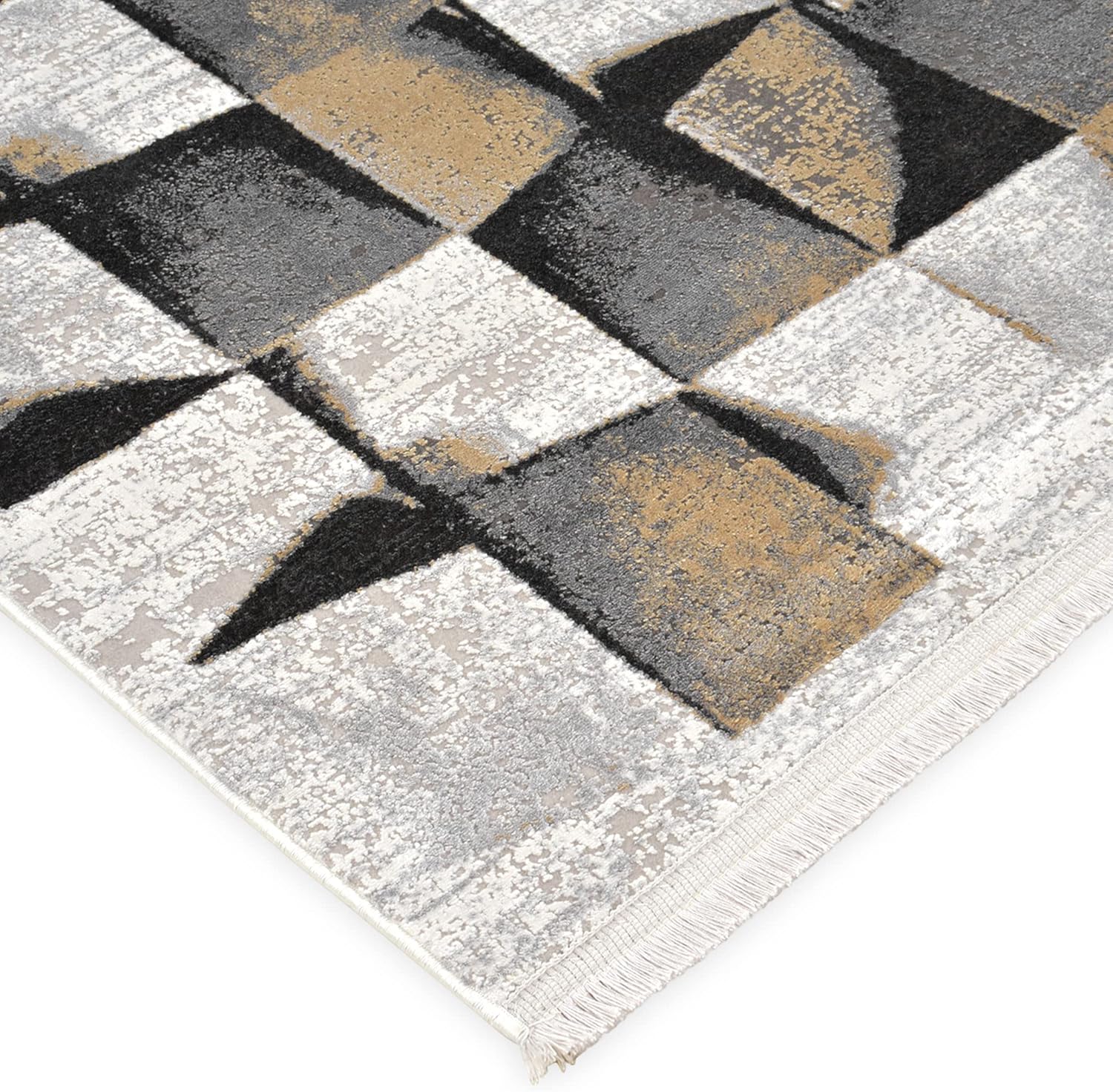 Rug Xalun 080 x 150 cm, grigio - immagine 4