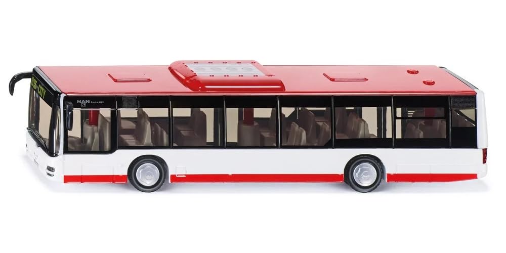 Siku 3734 Autobus Urbano 1:50 Rosso e Bianco