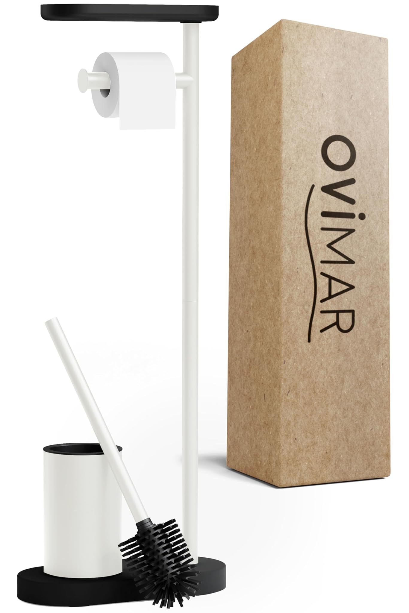 Ovimar Set WC da Terra 3 in 1 Vradal, Bianco