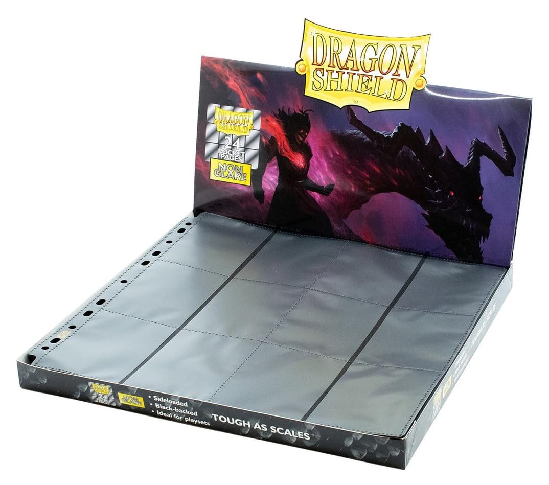 Arcane Tinmen ApS Dragon Shield: 24-Pocket Pages (50) - Sideloaded Non Glare