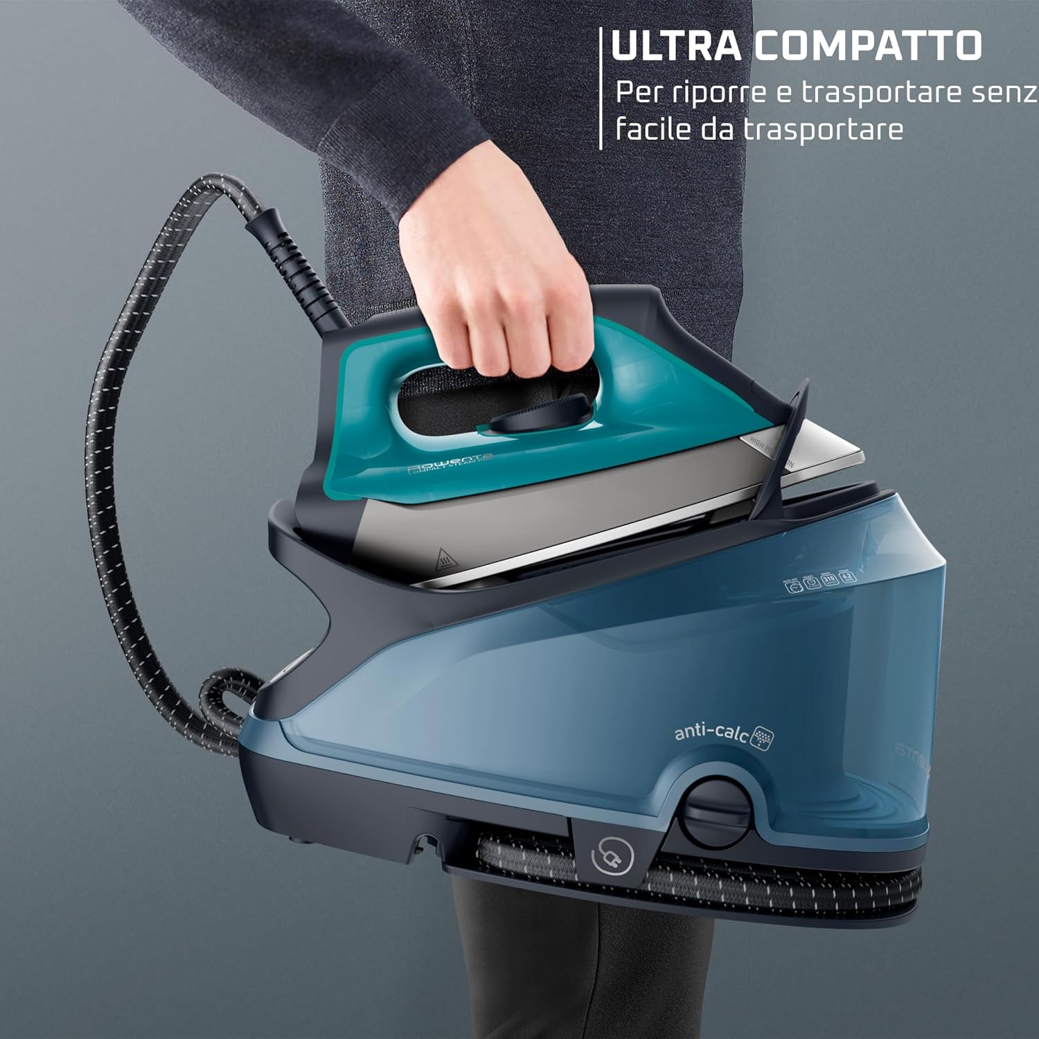 Rowenta DG7621 Compact Steam PRO Ferro a Vapore 2200W - immagine 3