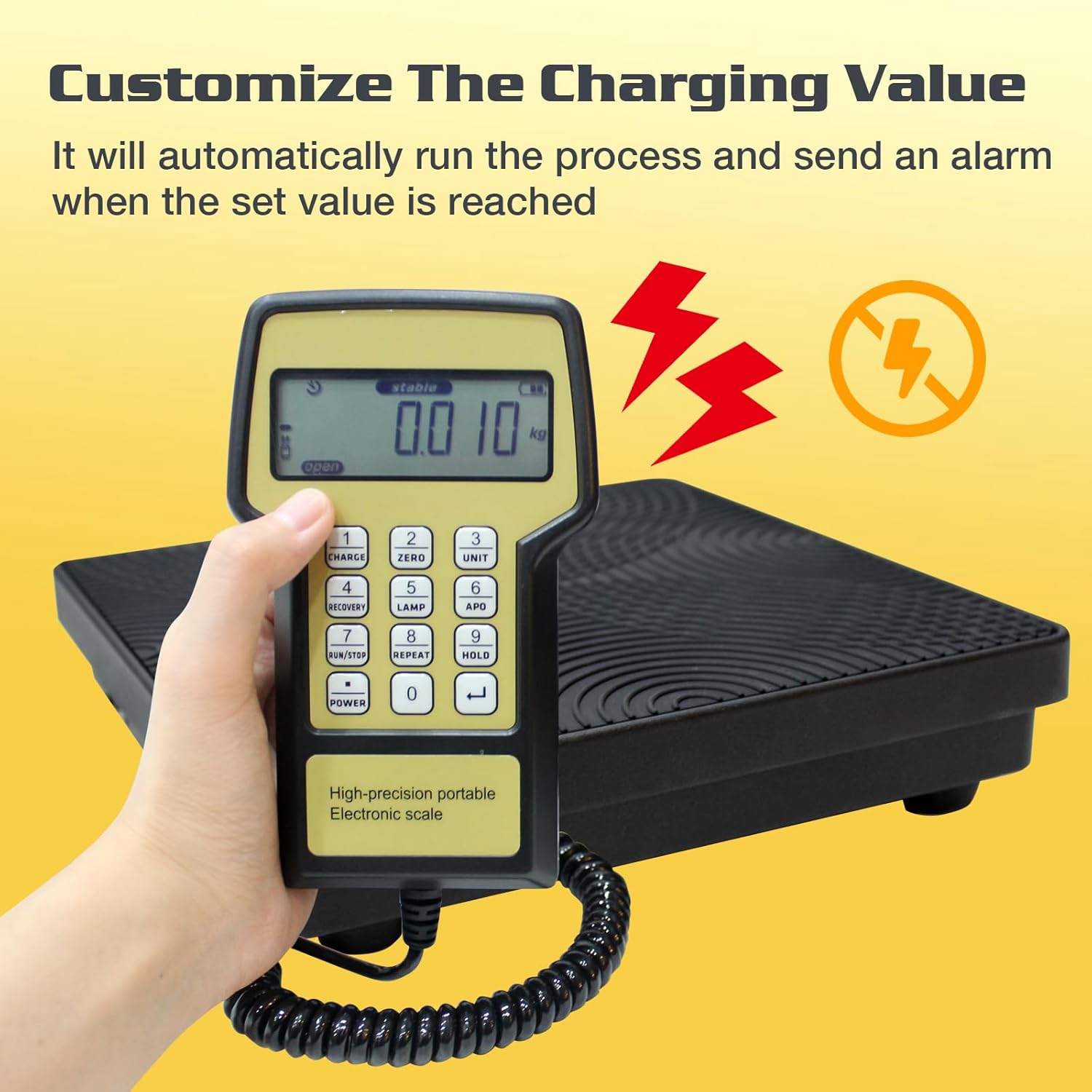 Bacoeng Bilancia Elettronica per Refrigerante 100 KG - immagine 3