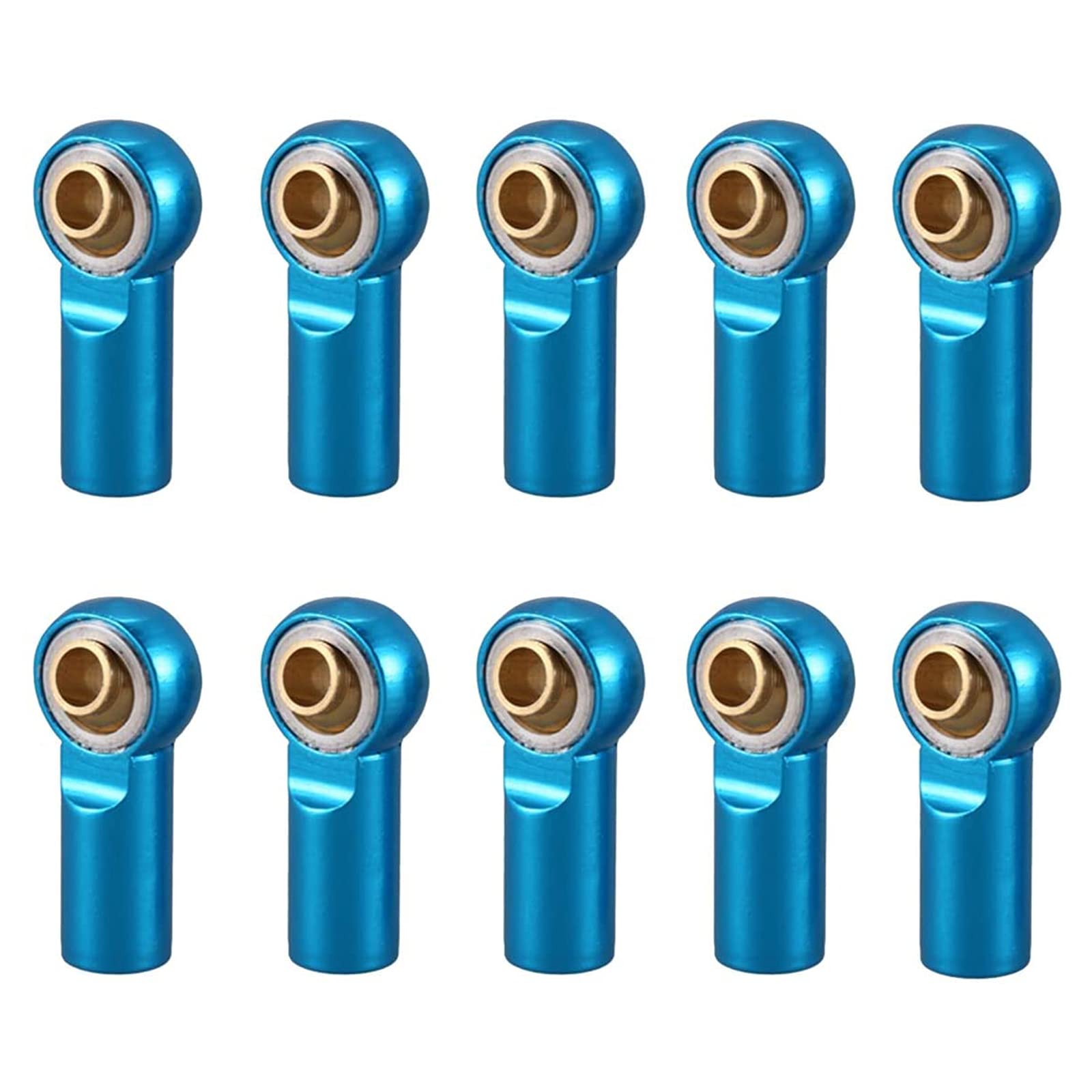 RUIZHI 10 Pz M3 Tirante Fine Giunto Sferico Collegamento Testa a Sfera Supporto per 1/10 Climbing Car TRX4 D90 SCX10 Truck Buggy Crawler