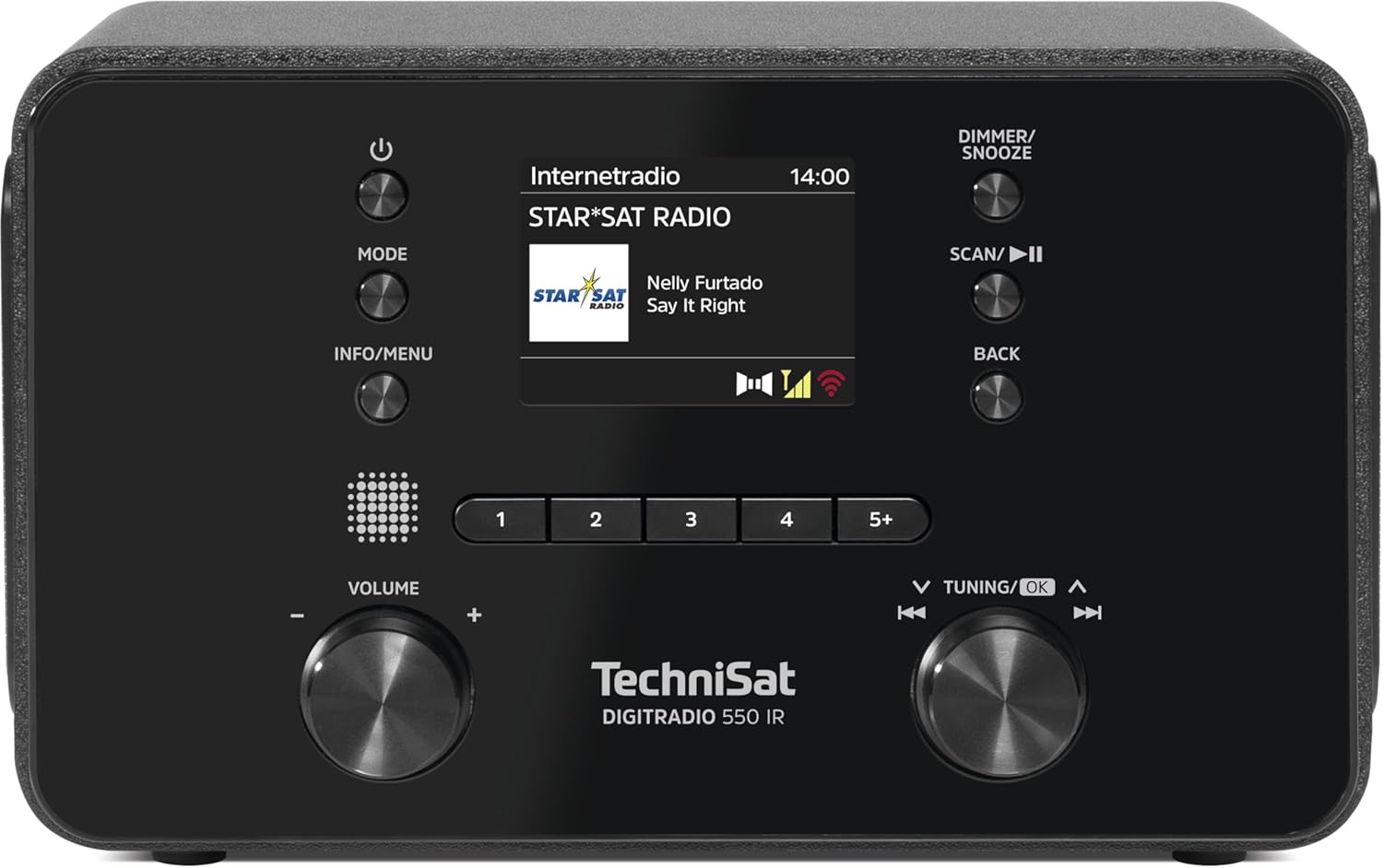 Technisat DIGITRADIO 550 IR - Radio Internet Stereo, Nero - immagine 4