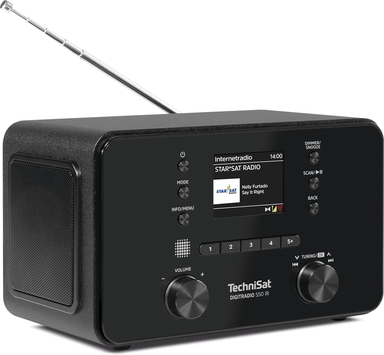 Technisat DIGITRADIO 550 IR - Radio Internet Stereo, Nero - immagine 6